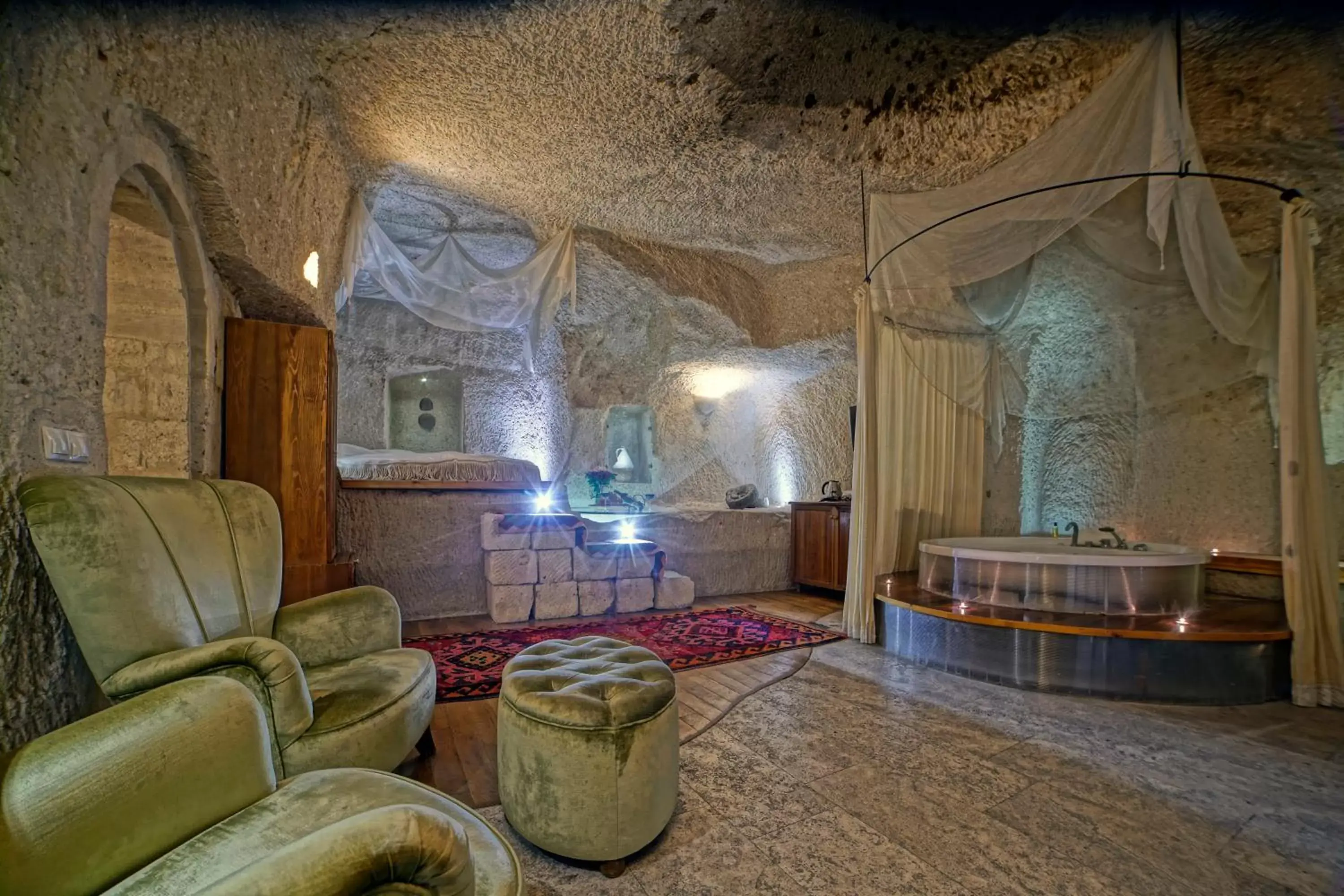 Bathroom, Seating Area in Anatolian Houses Cave Hotel & SPA