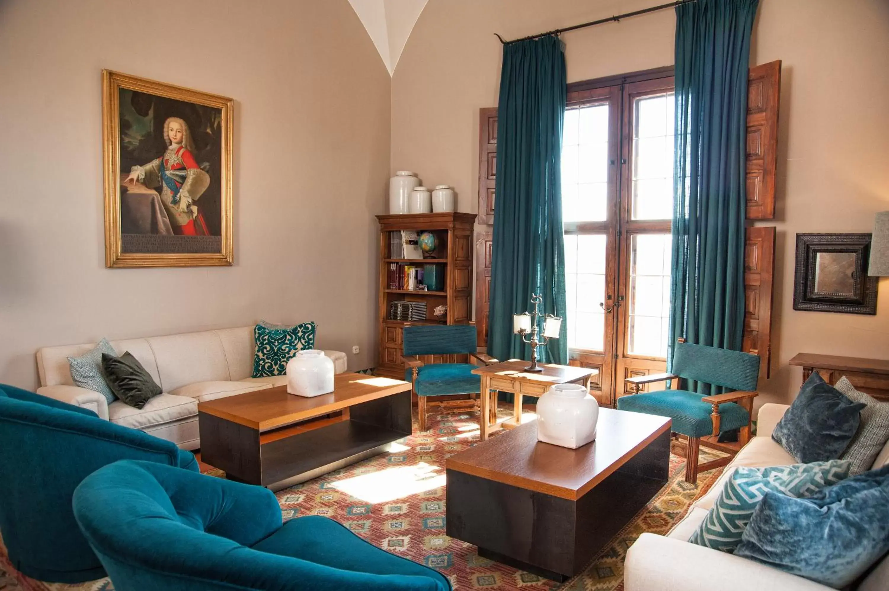 Living room, Seating Area in Parador de Alcañiz