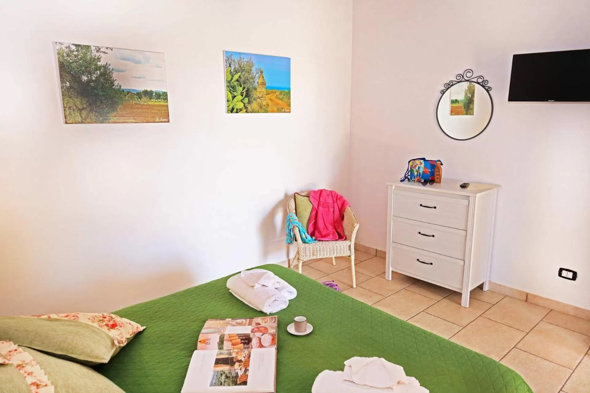 Bed in Agriturismo Masseria Alberotanza