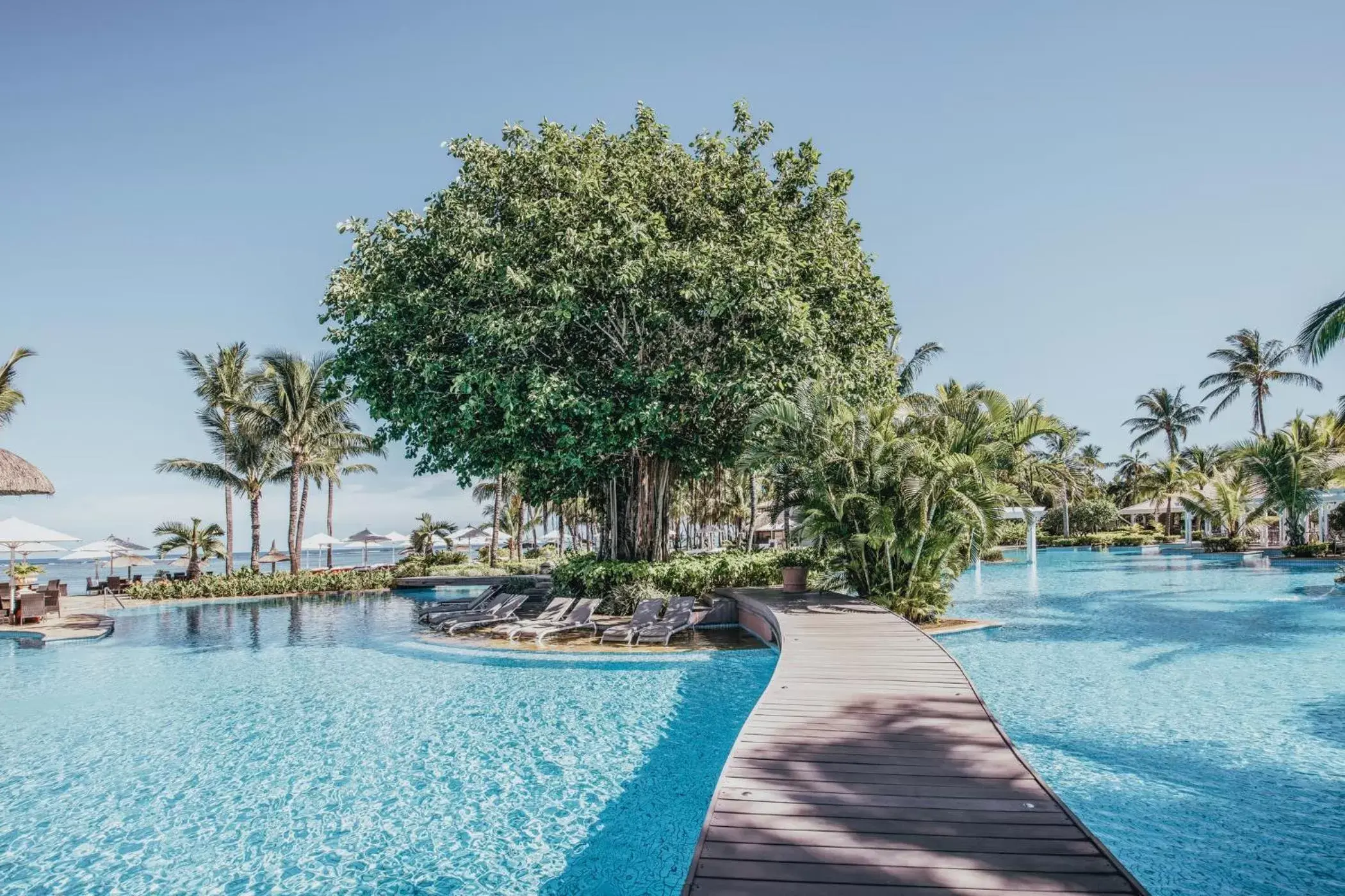 Swimming Pool in Sugar Beach Mauritius