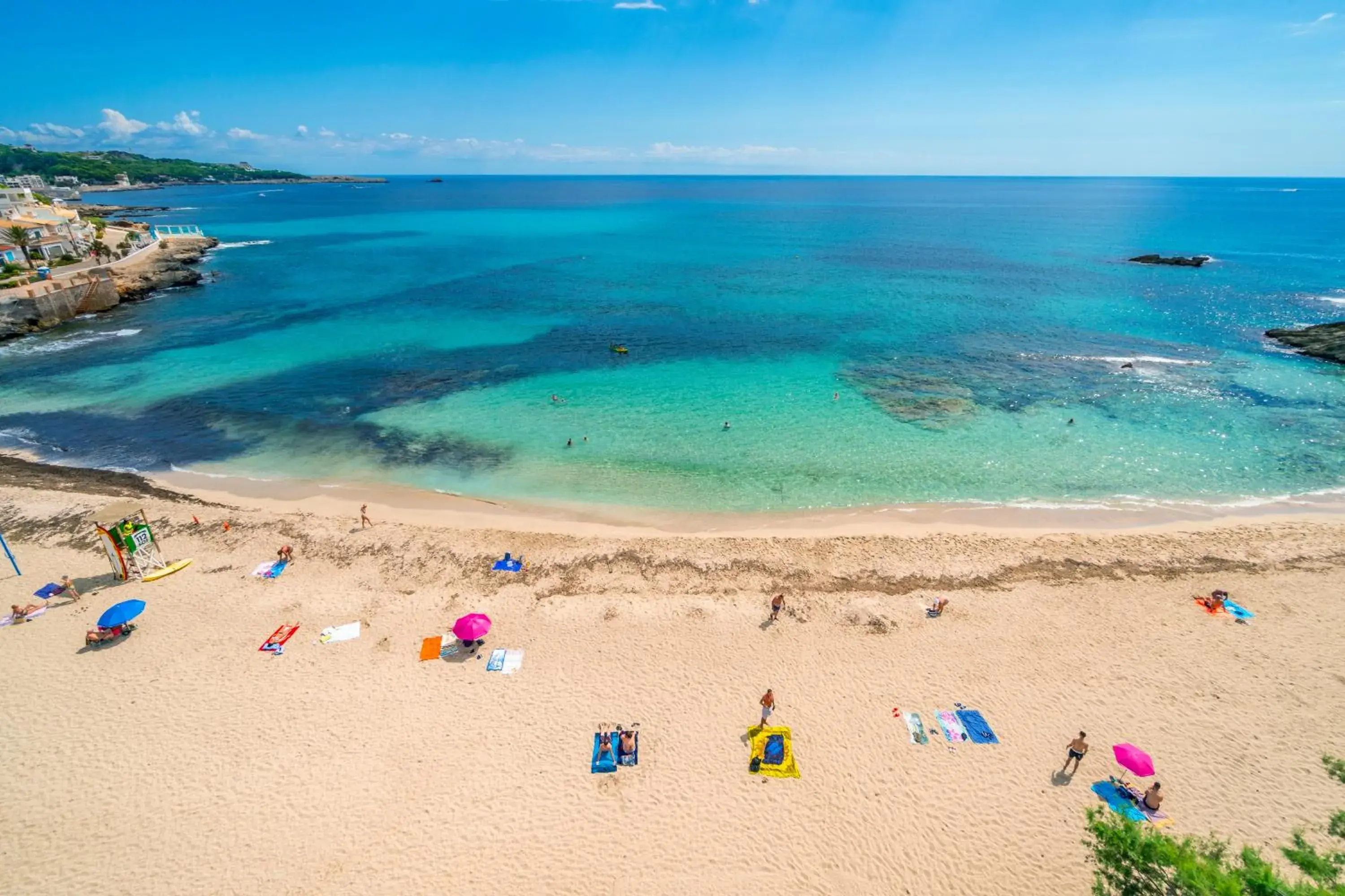 Bird's eye view, Beach in Hotel Na Forana