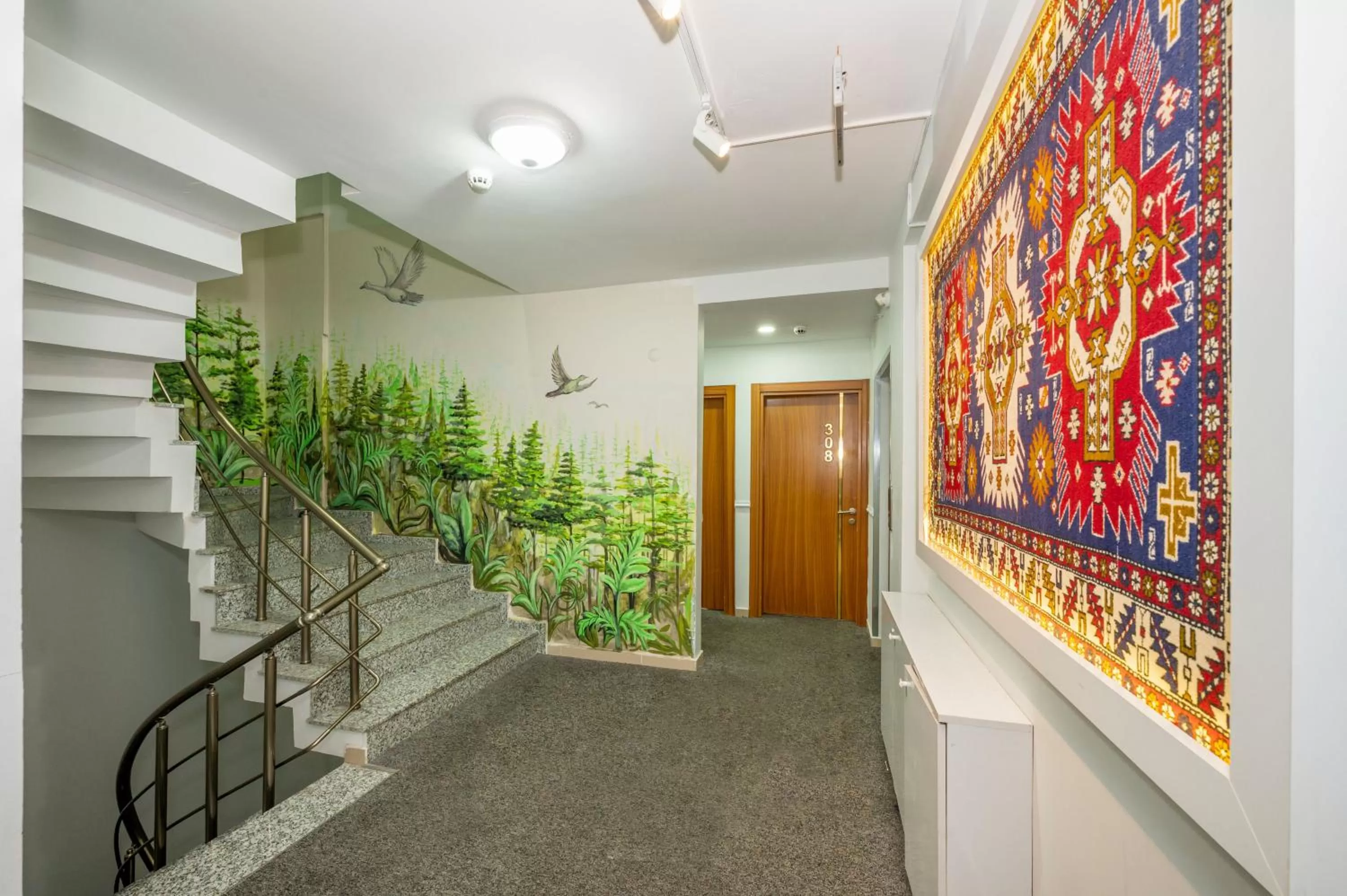 Decorative detail in Green Garden Hotel