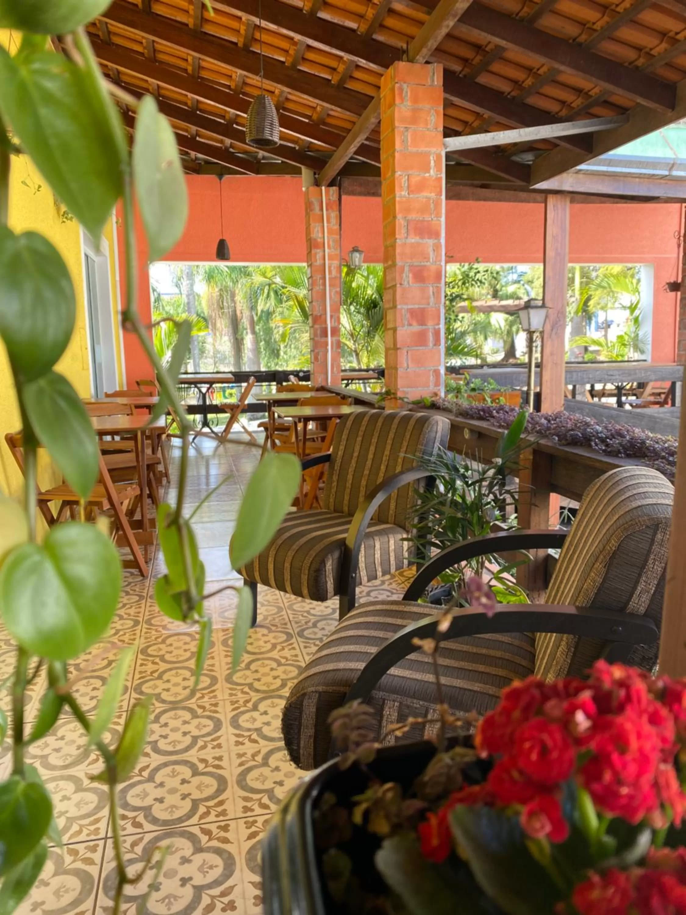 Patio in Queiroz Palace Hotel