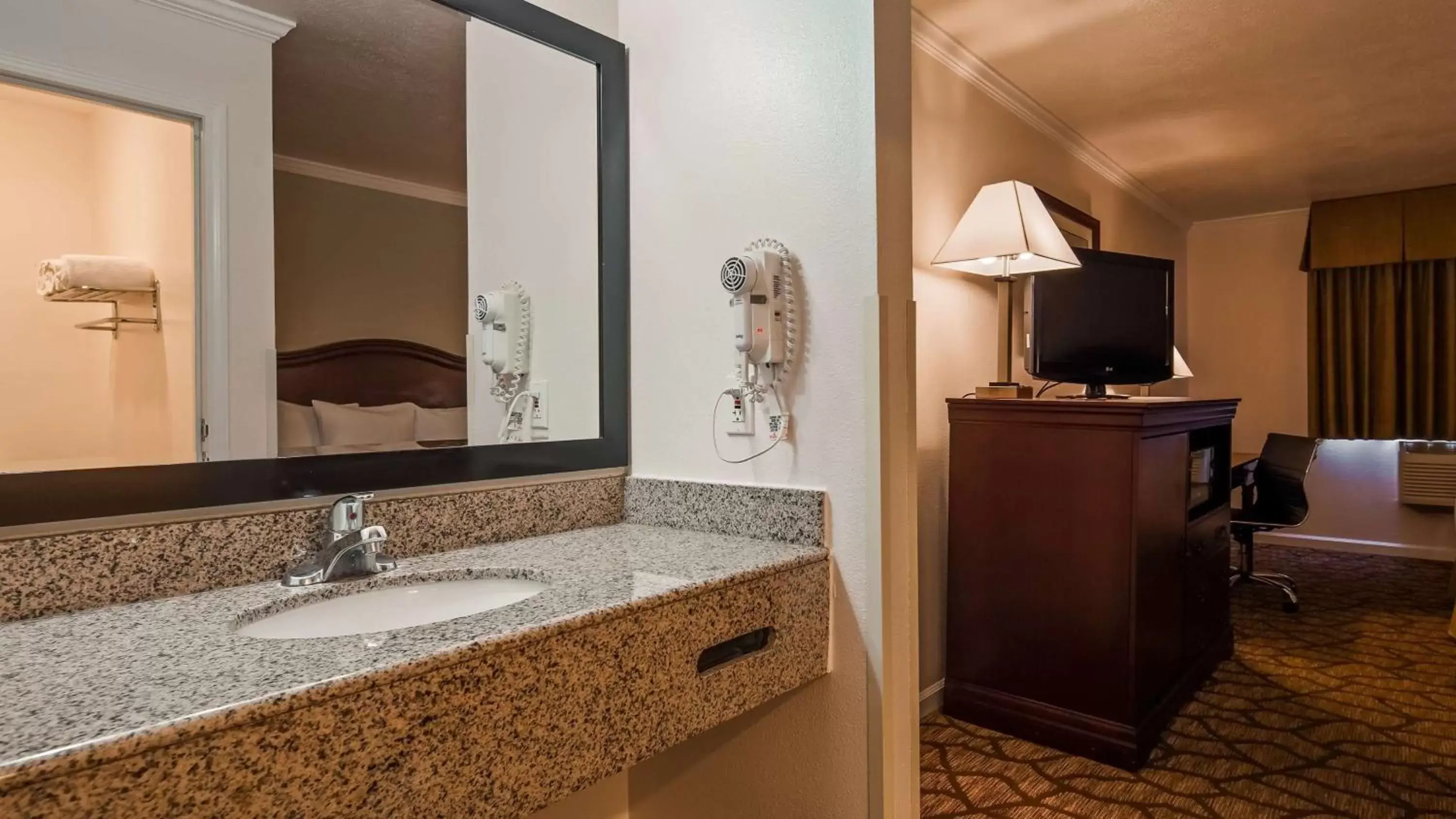 Photo of the whole room, Bathroom in Best Western Salinas Monterey