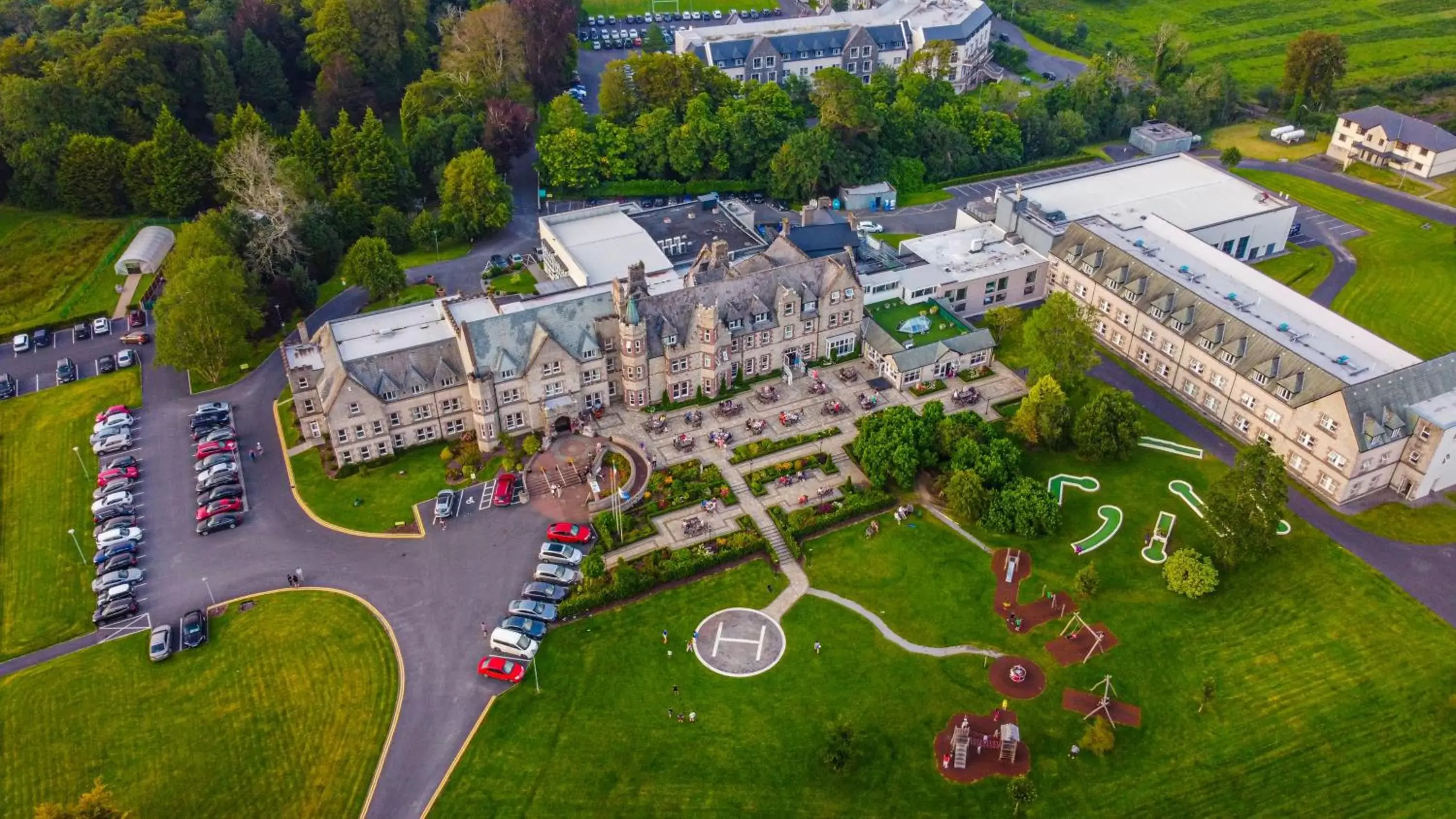 Property building, Bird's-eye View in Breaffy House Hotel and Spa