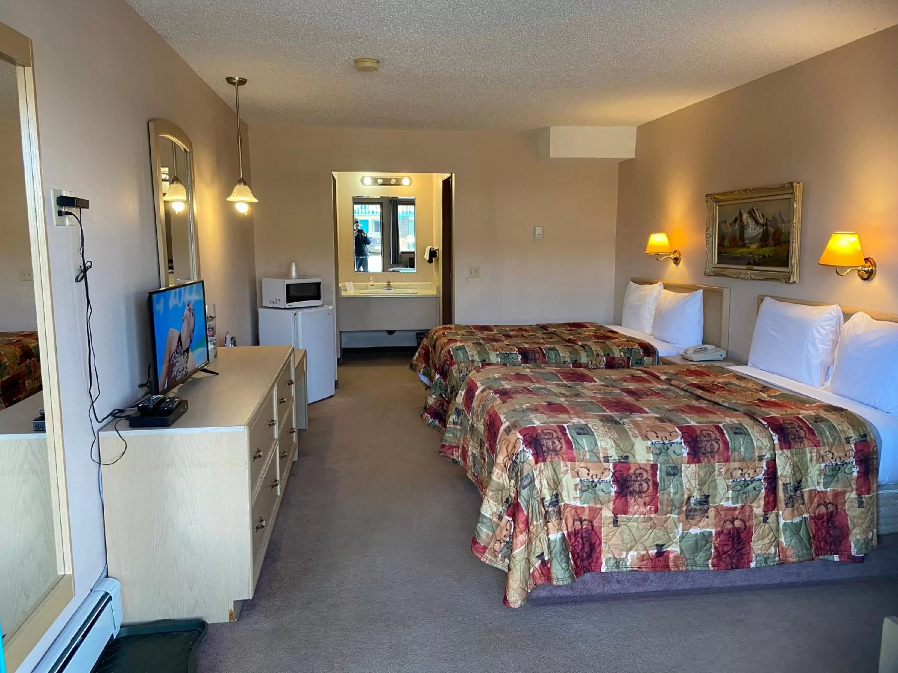 Bed in RANCHLAND Inn