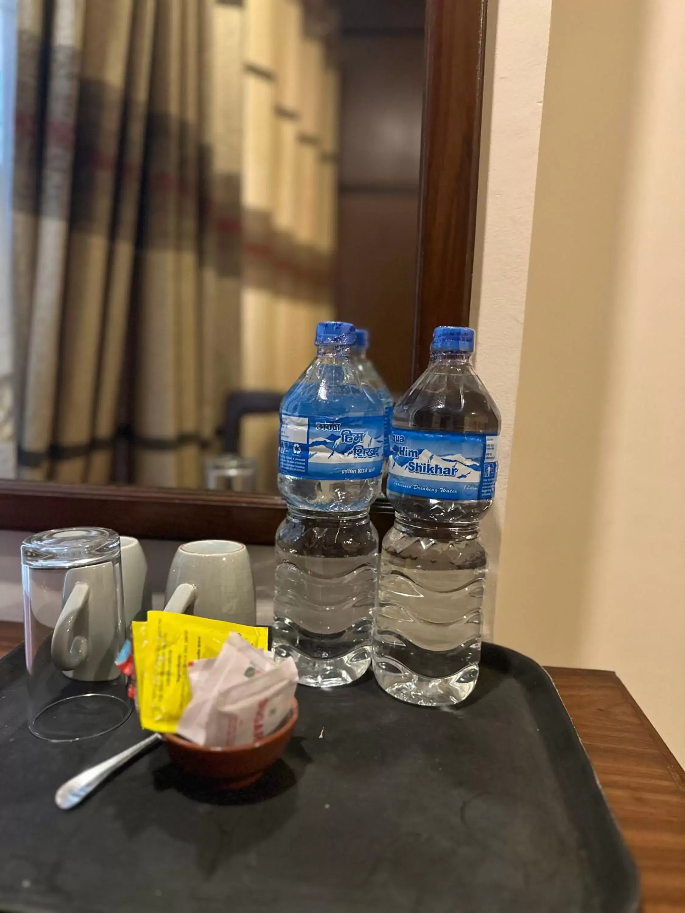 Drinks in Hotel Everest Nepal