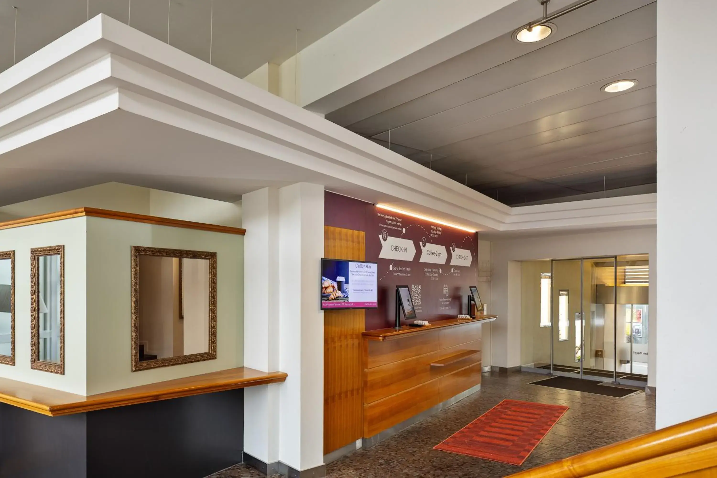 Lobby or reception in Sorell Hotel Merian