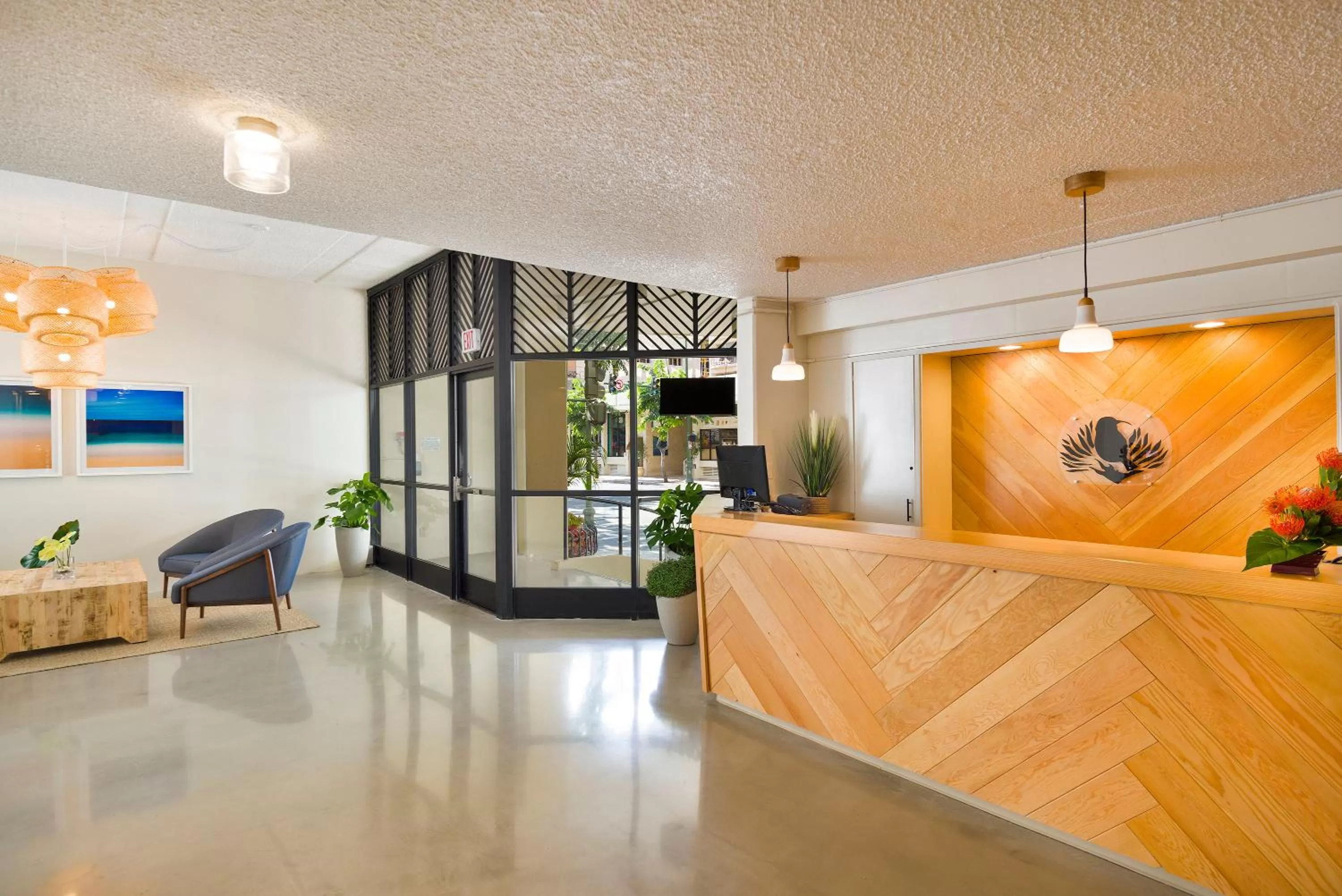 Lobby or reception in Ohia Waikiki Studio Suites
