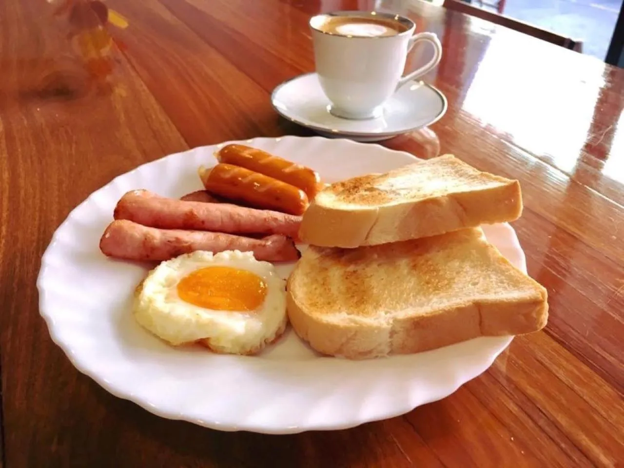 Breakfast in Urban Hostel Bangkok