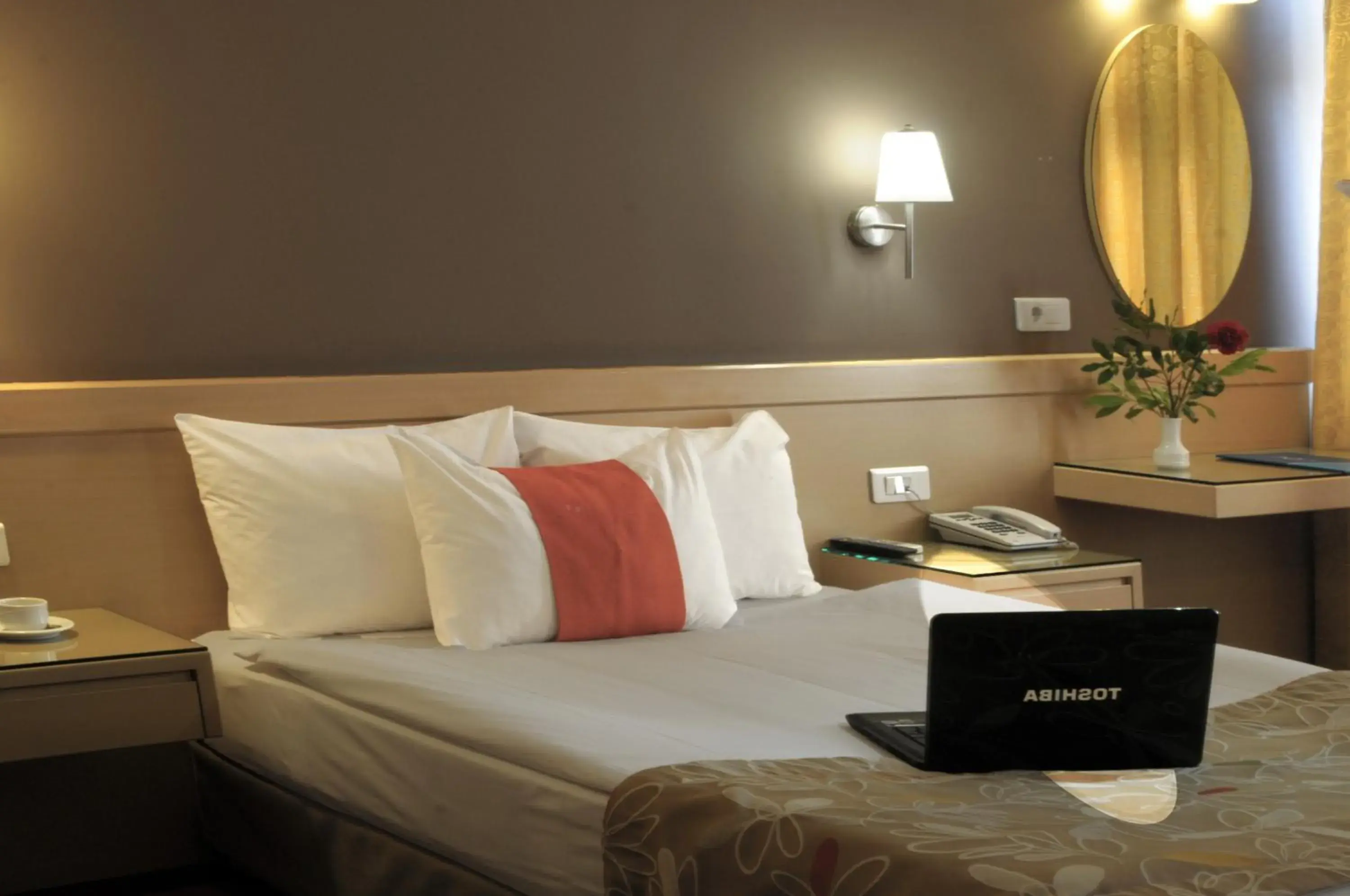 Decorative detail, Bed in SV Business Hotel Diyarbakr