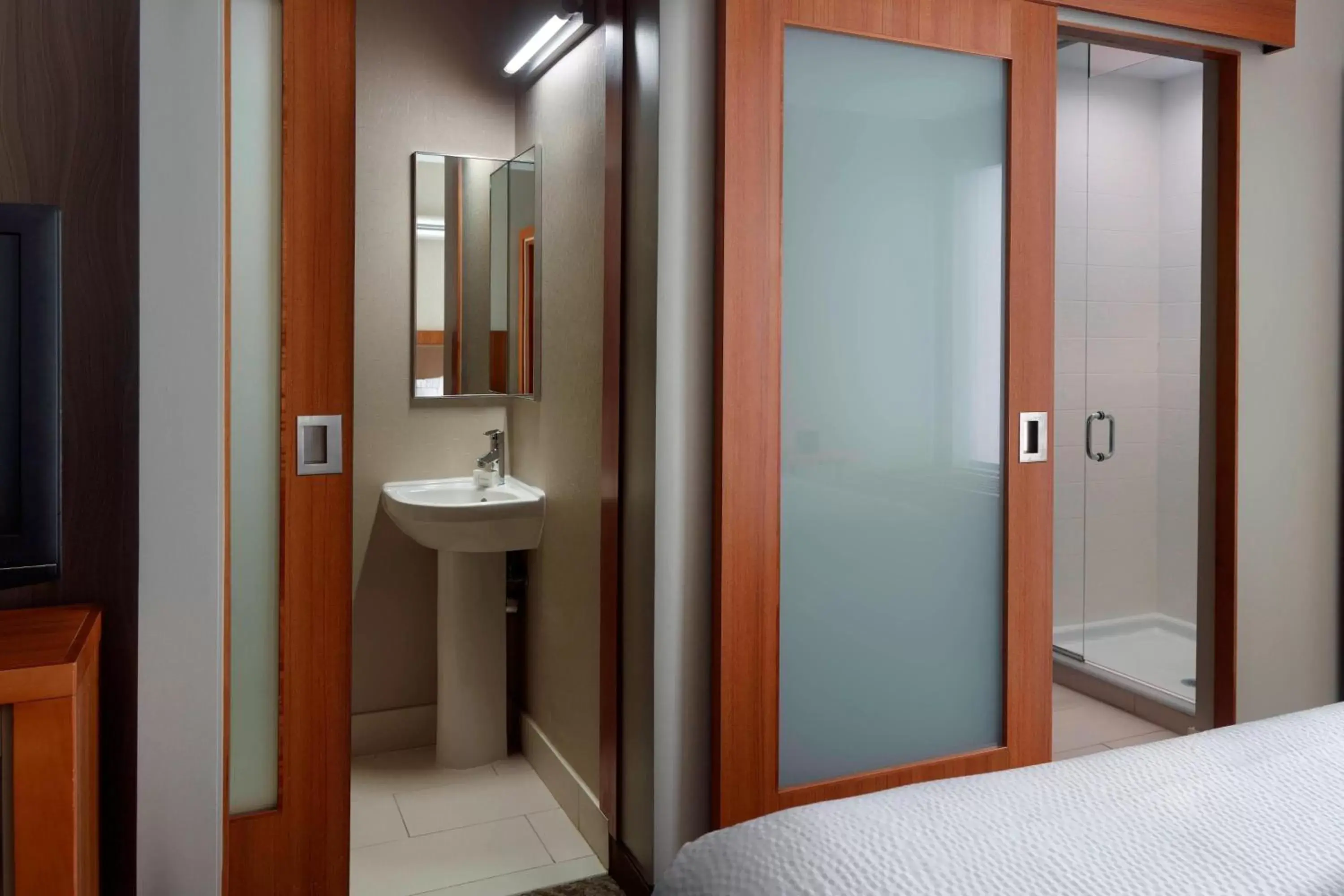 Bathroom in SpringHill Suites by Marriott Atlanta Airport Gateway