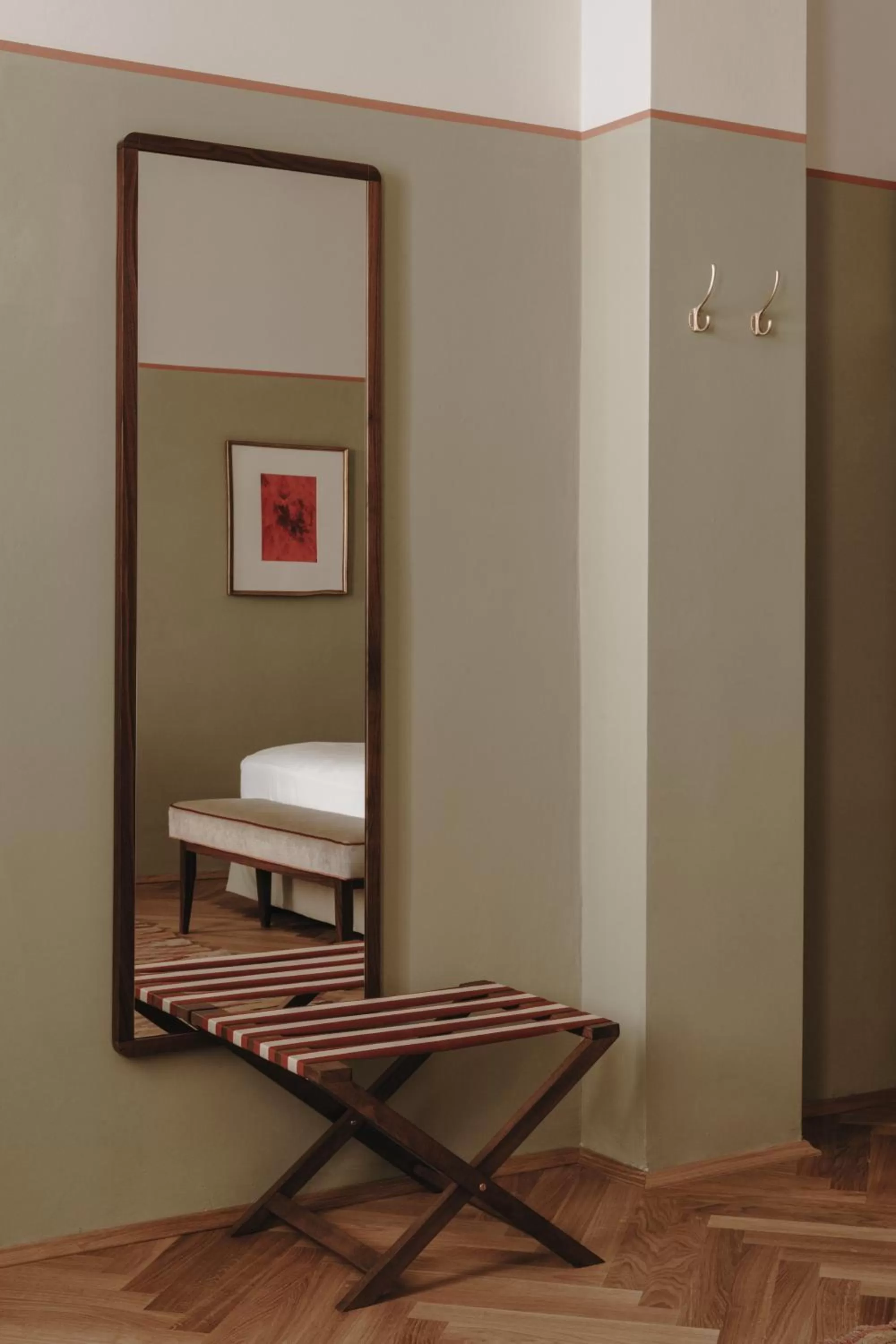 Bedroom in Parkhotel Mondschein, a Member of Design Hotels