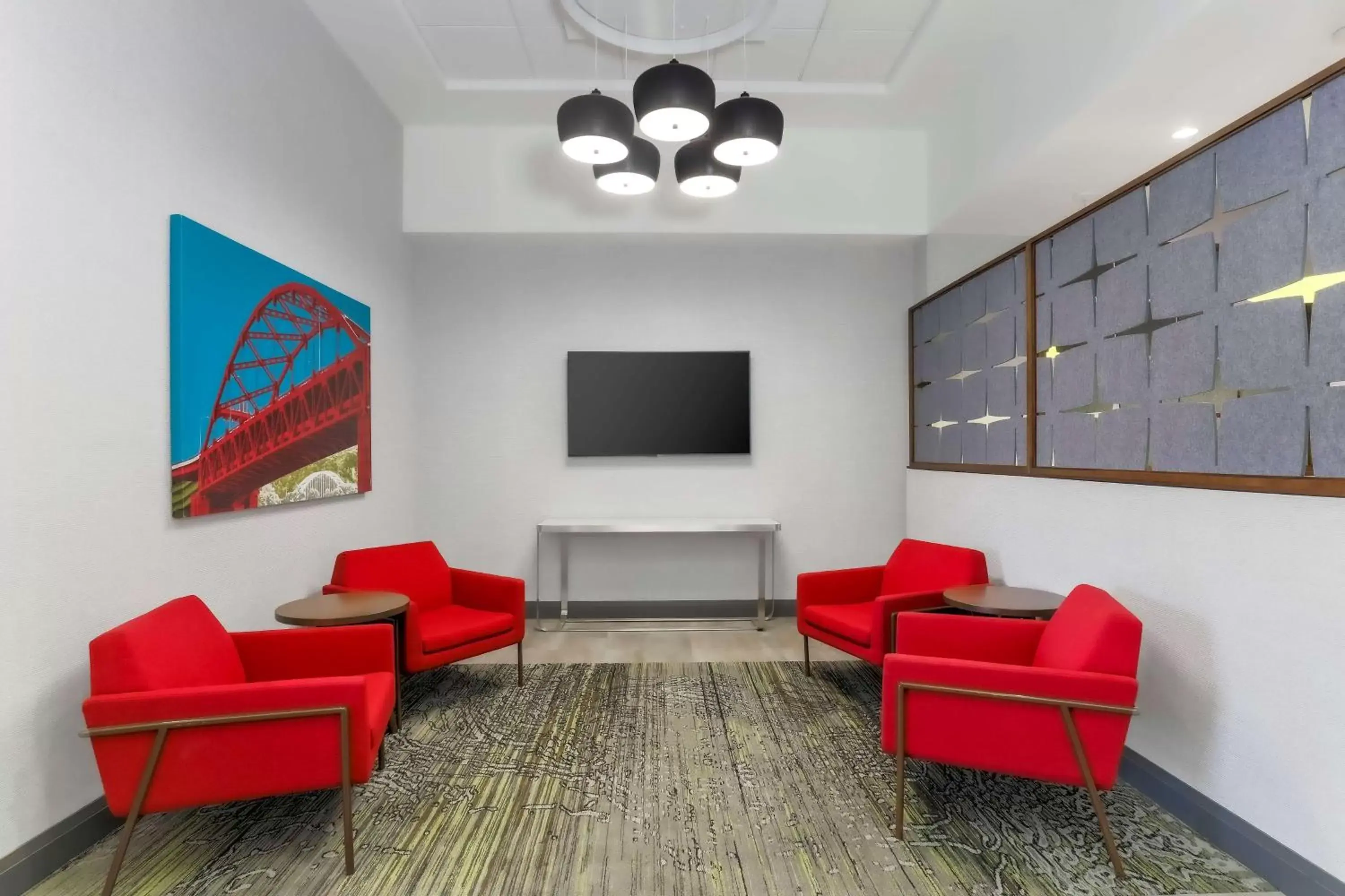 Lobby or reception, Seating Area in Hampton Inn & Suites Pittsburgh Downtown