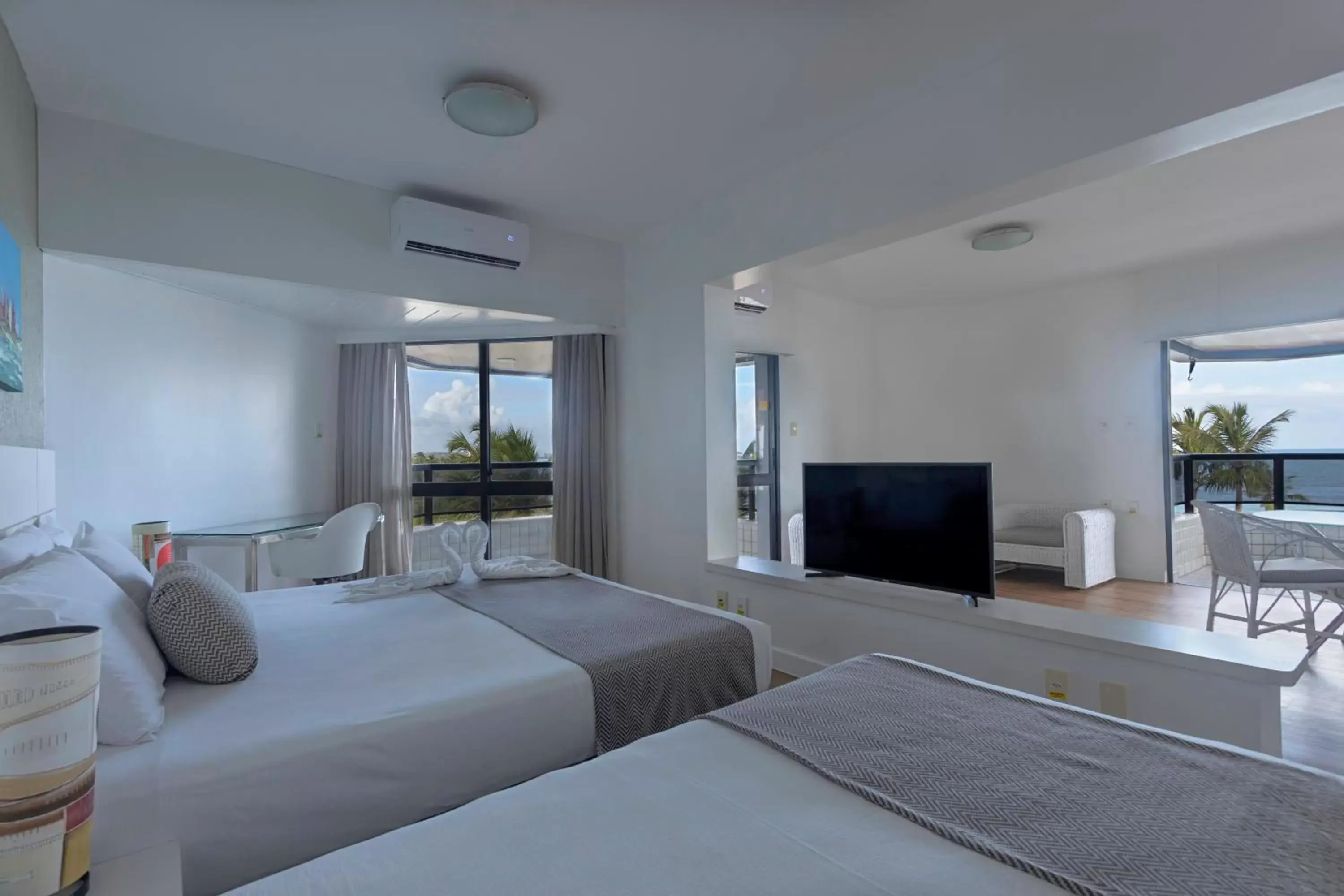 Bedroom in Maceió Atlantic Suites