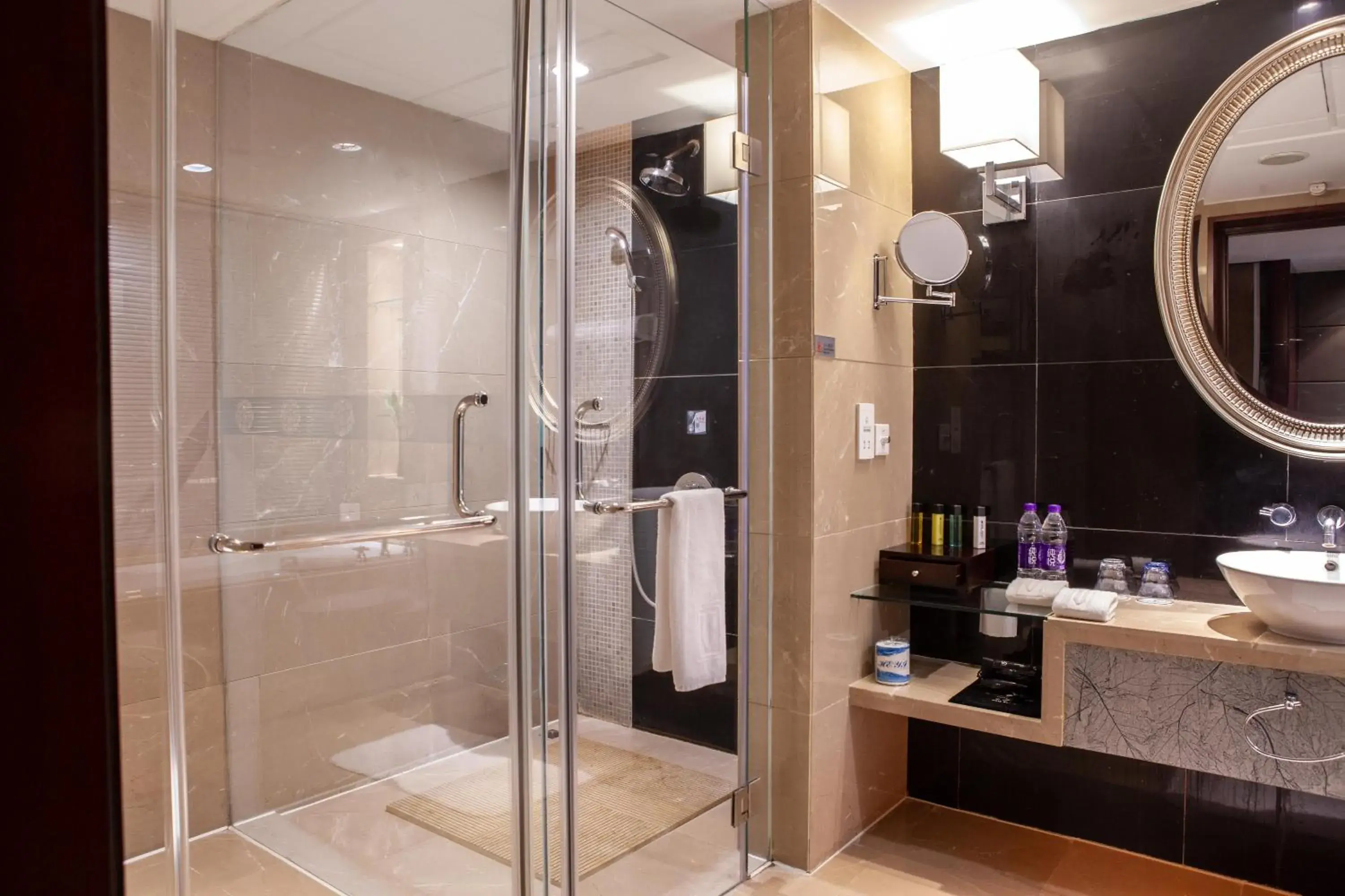 Shower, Bathroom in Vision Hotel