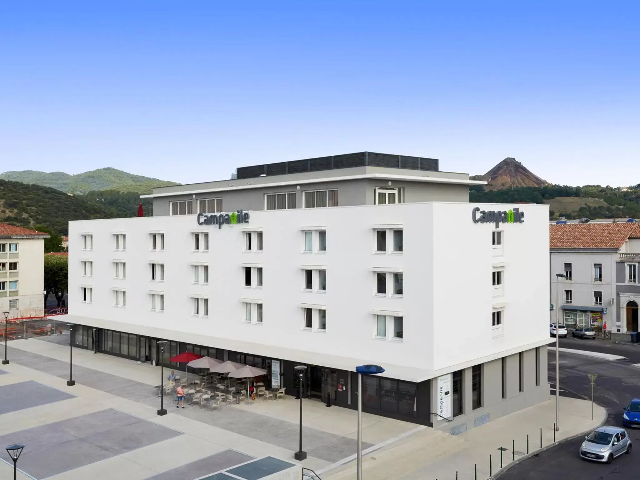 Bird's eye view, Property Building in Campanile Ales Centre - Cévennes