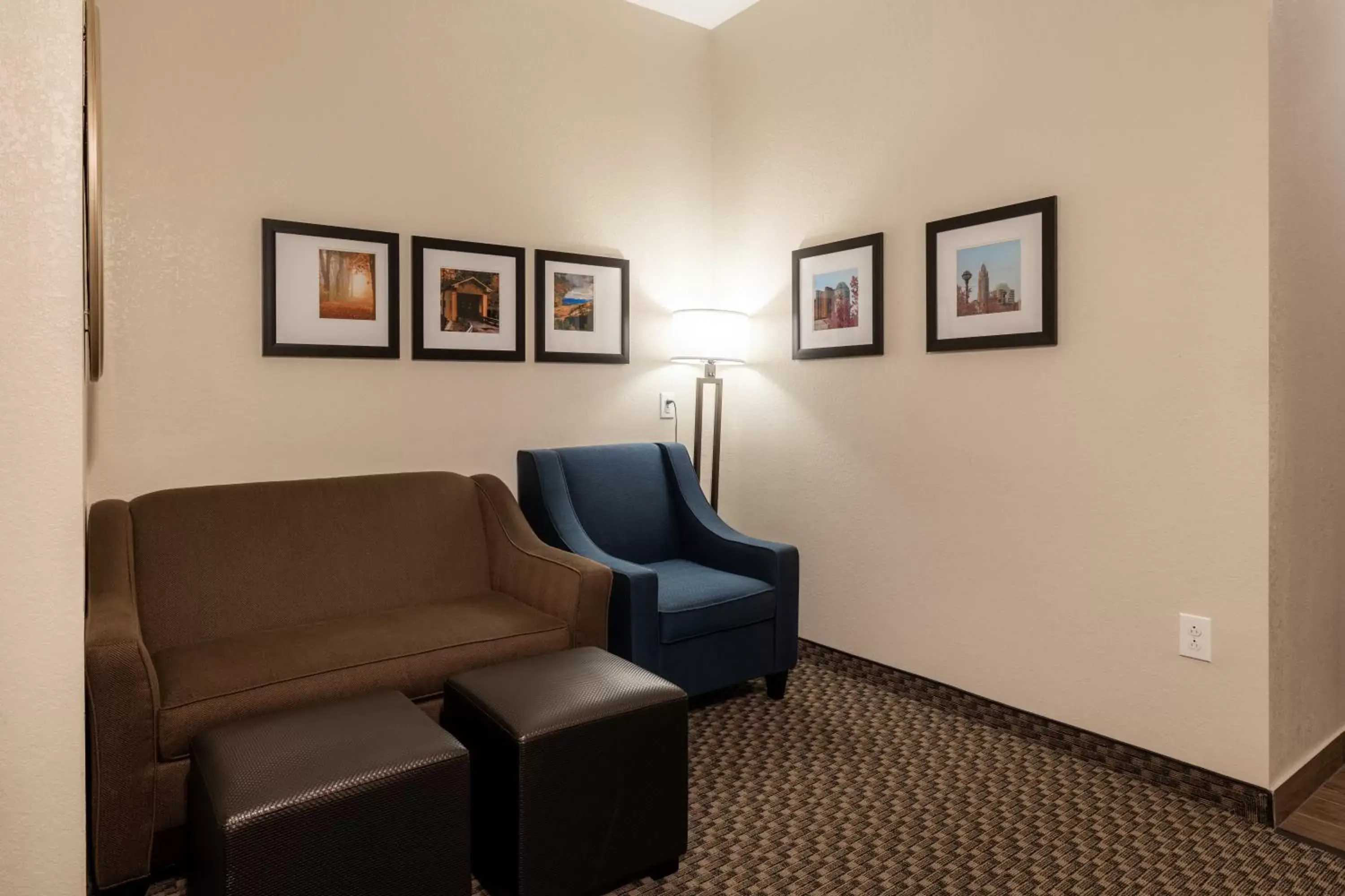 Seating Area in Comfort Suites Troy-I75
