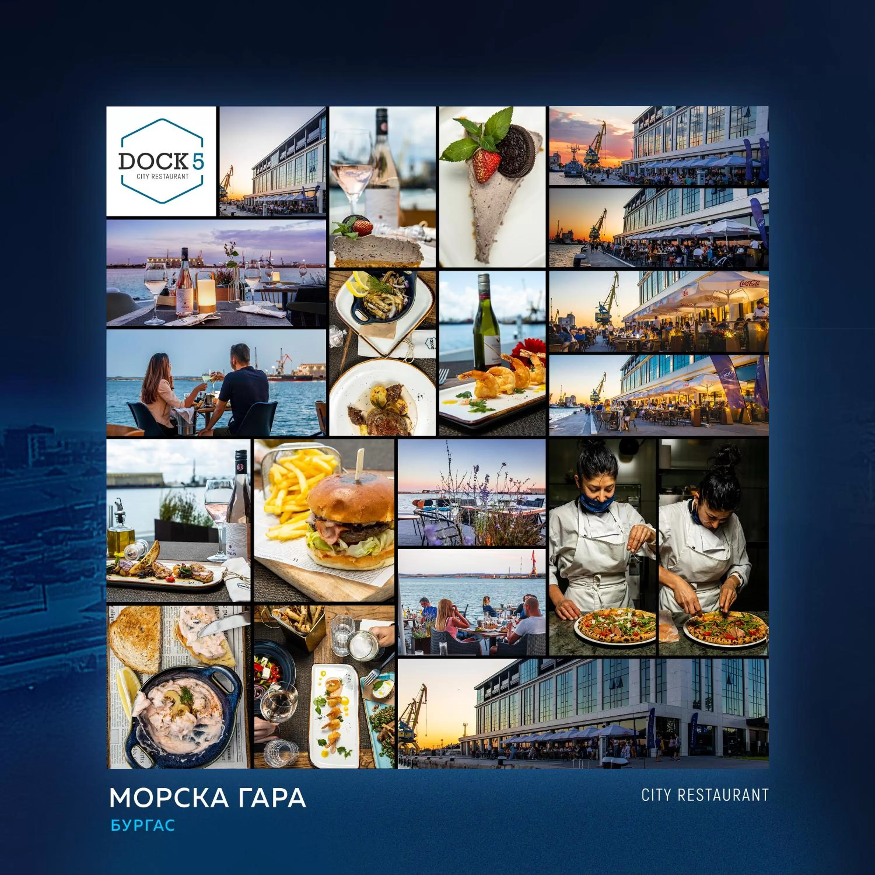 Restaurant/places to eat in Marina Burgas Hotel