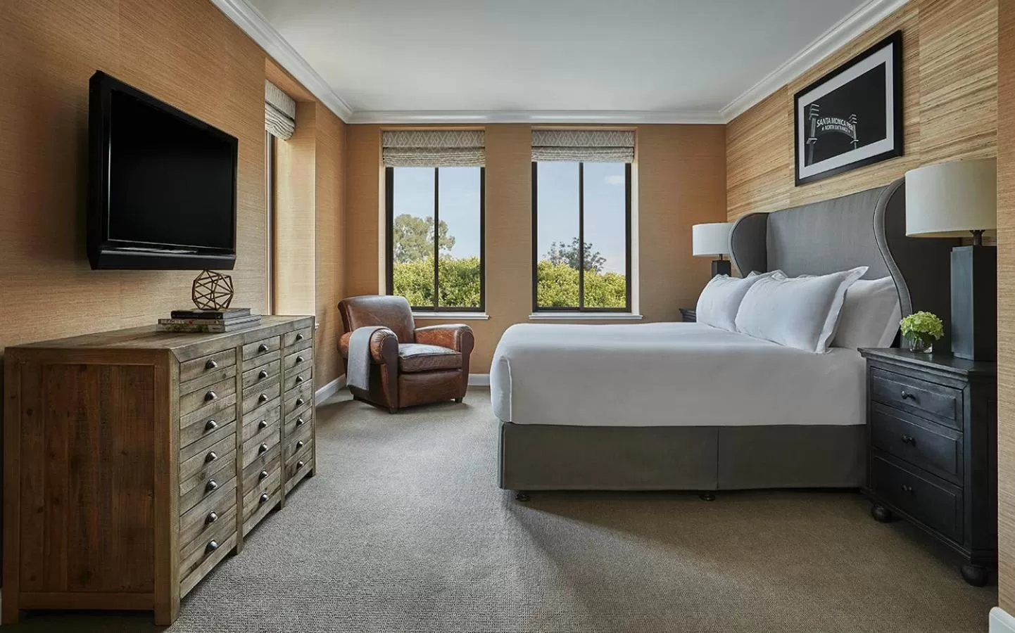 Bedroom, Bed in Fairmont Miramar Hotel & Bungalows