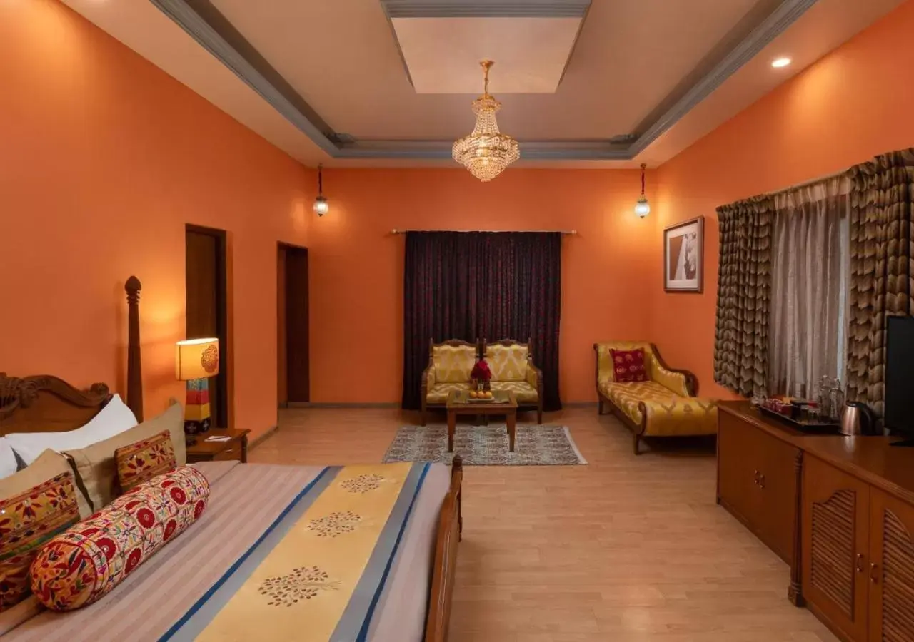Living room, Seating Area in juSTa Rajputana Resort & Spa