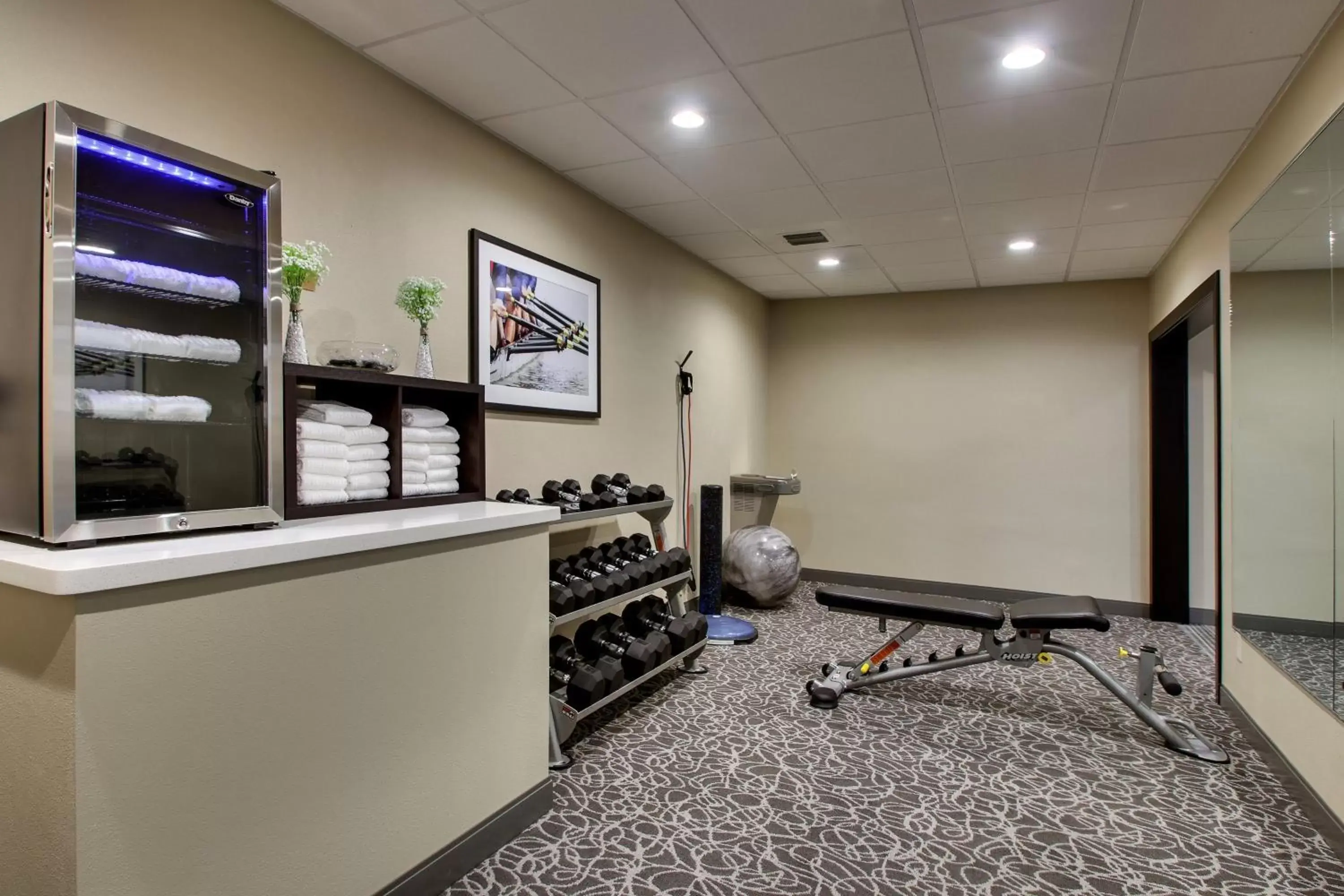 Fitness centre/facilities in Candlewood Suites - Wichita East, an IHG Hotel