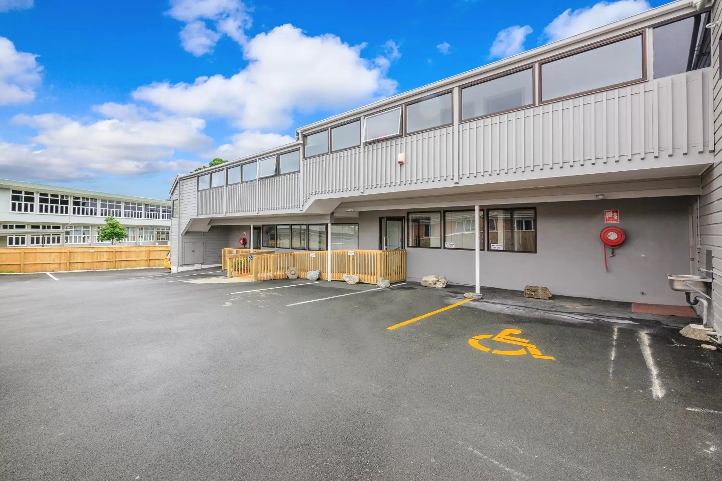 Facade/Entrance in Greenlane Motel