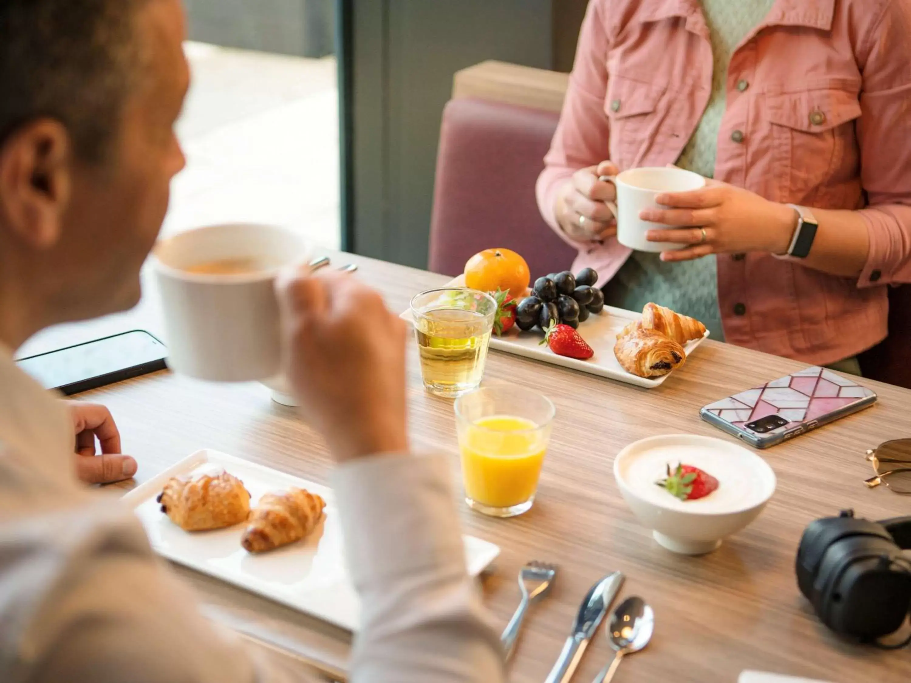 Breakfast in Ibis Marne la Vallée Noisy