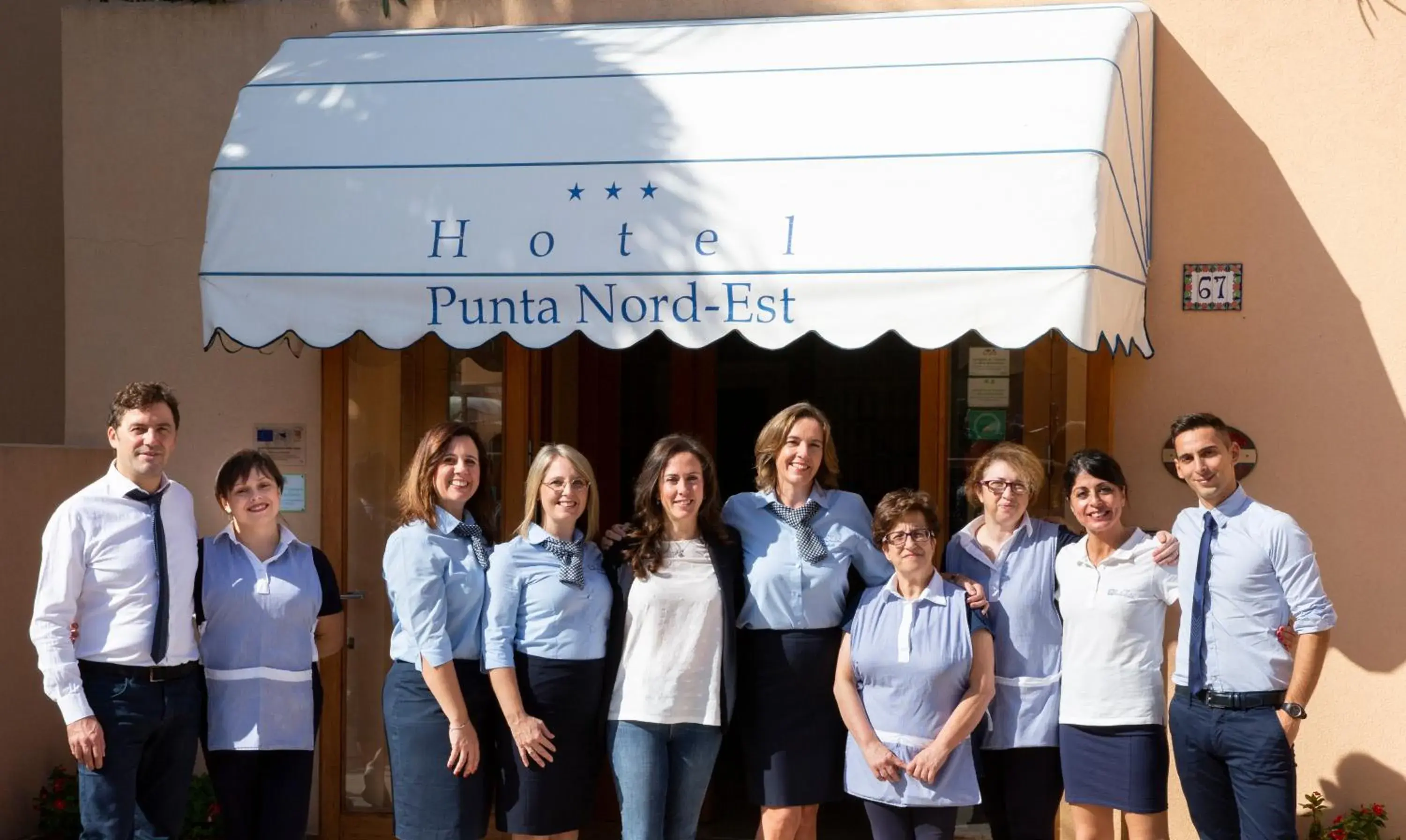 Staff in Hotel Punta Nord Est