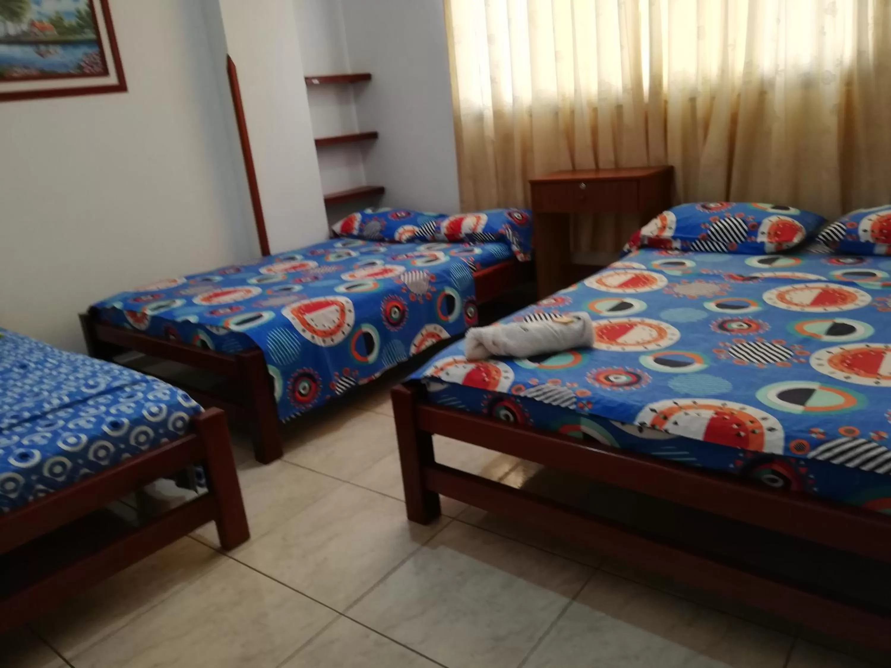 Bed in Hotel Real Pólux