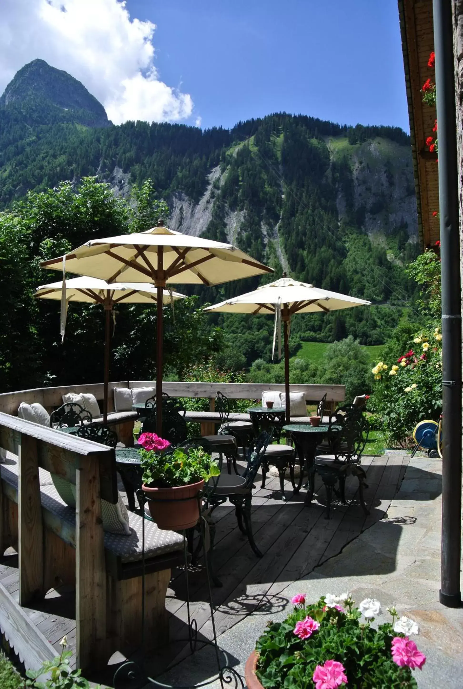 Balcony/Terrace in Auberge de La Maison