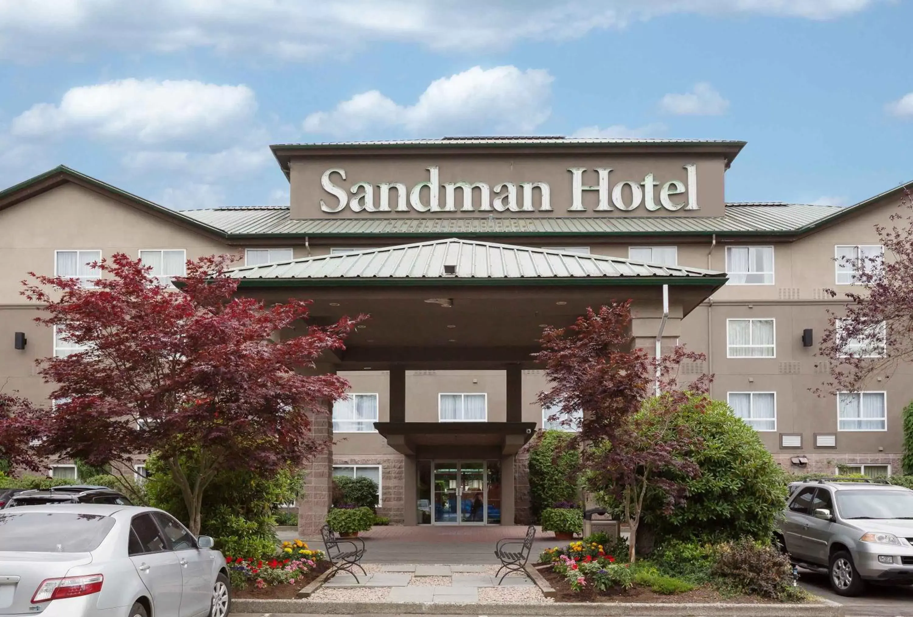 Property building in Sandman Hotel Langley