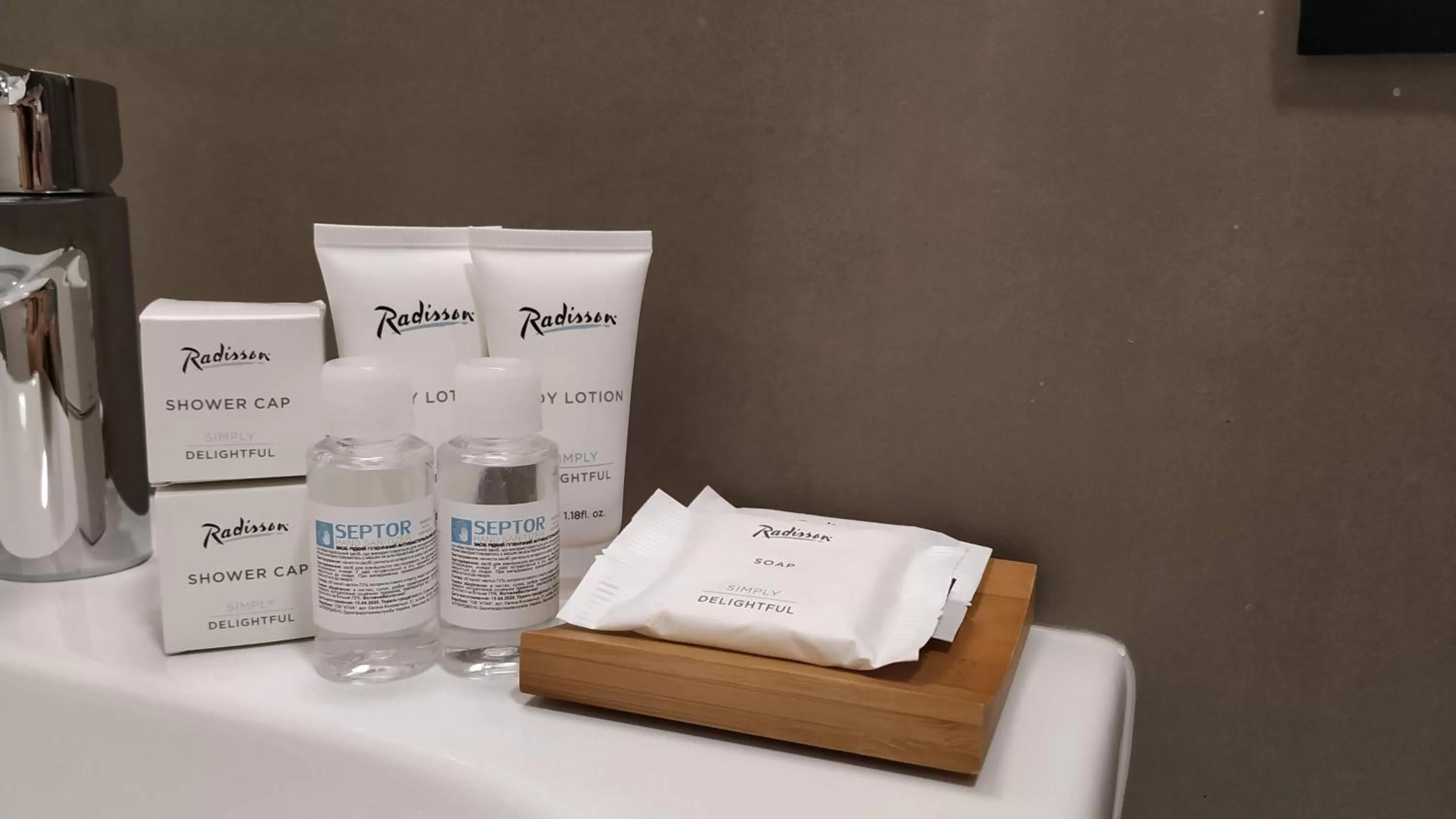 Bathroom in Radisson Hotel City Centre Odesa