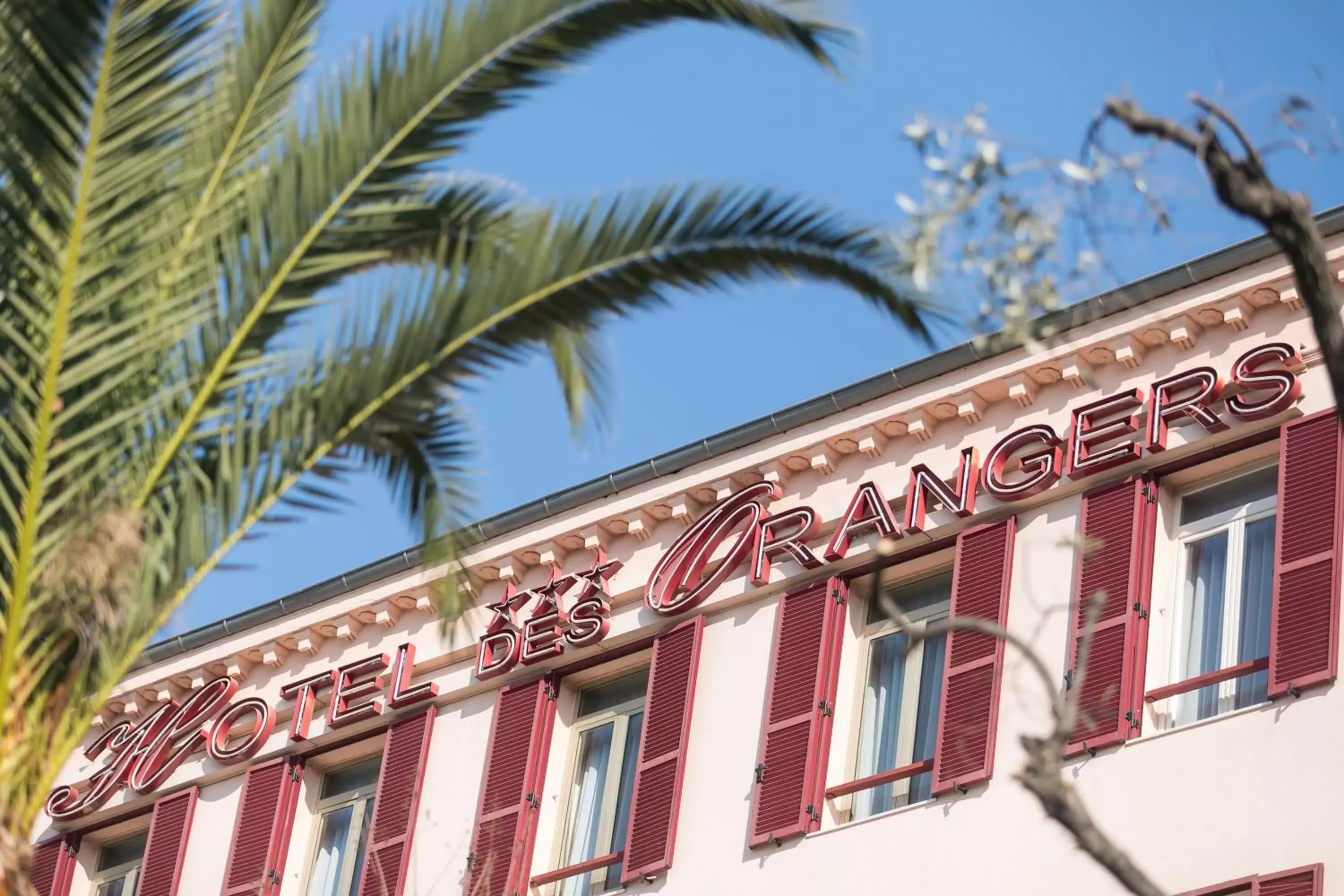 Facade/entrance, Property Building in The Originals Boutique, Hôtel des Orangers, Cannes (Inter-Hotel)