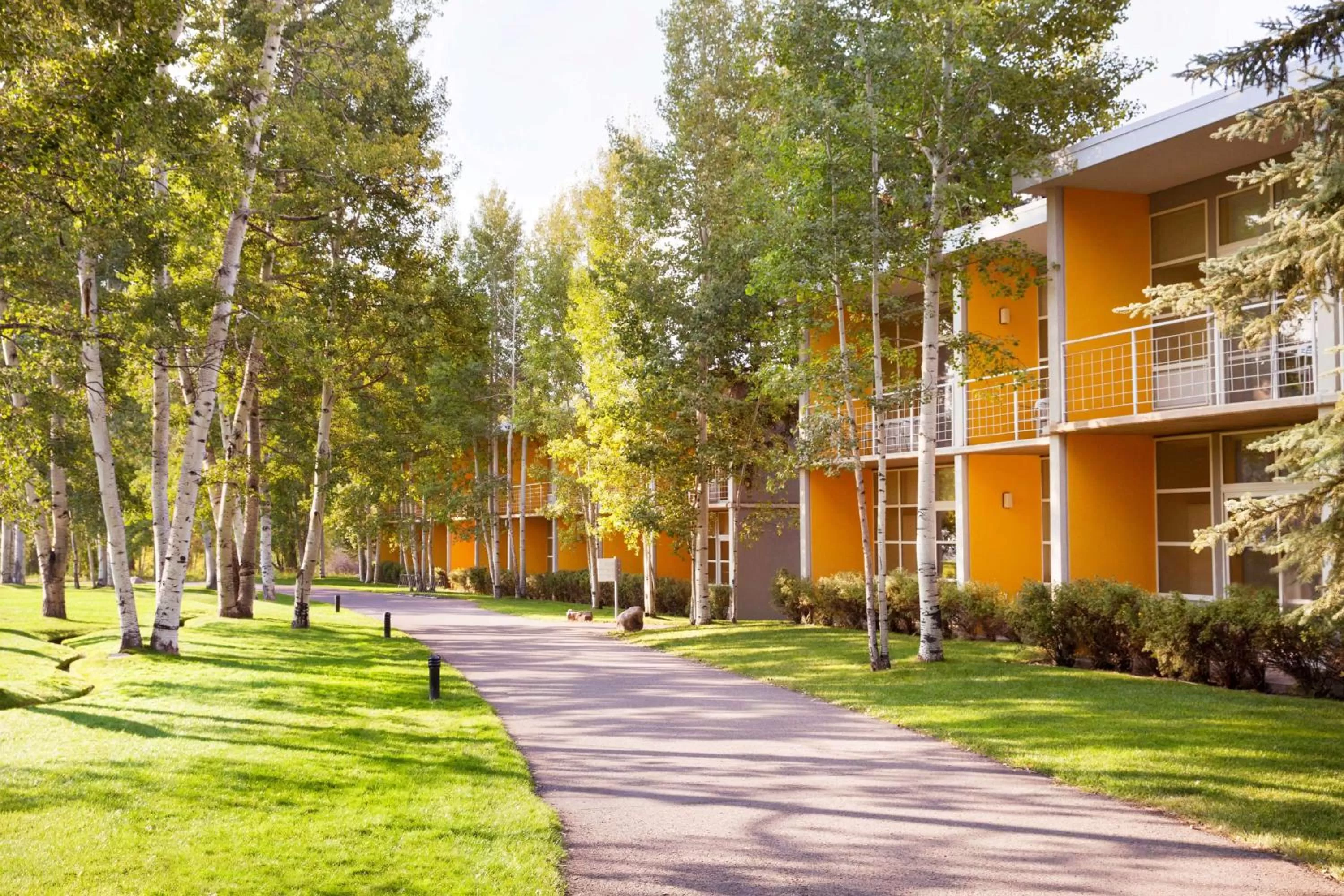 Property building in Aspen Meadows Resort