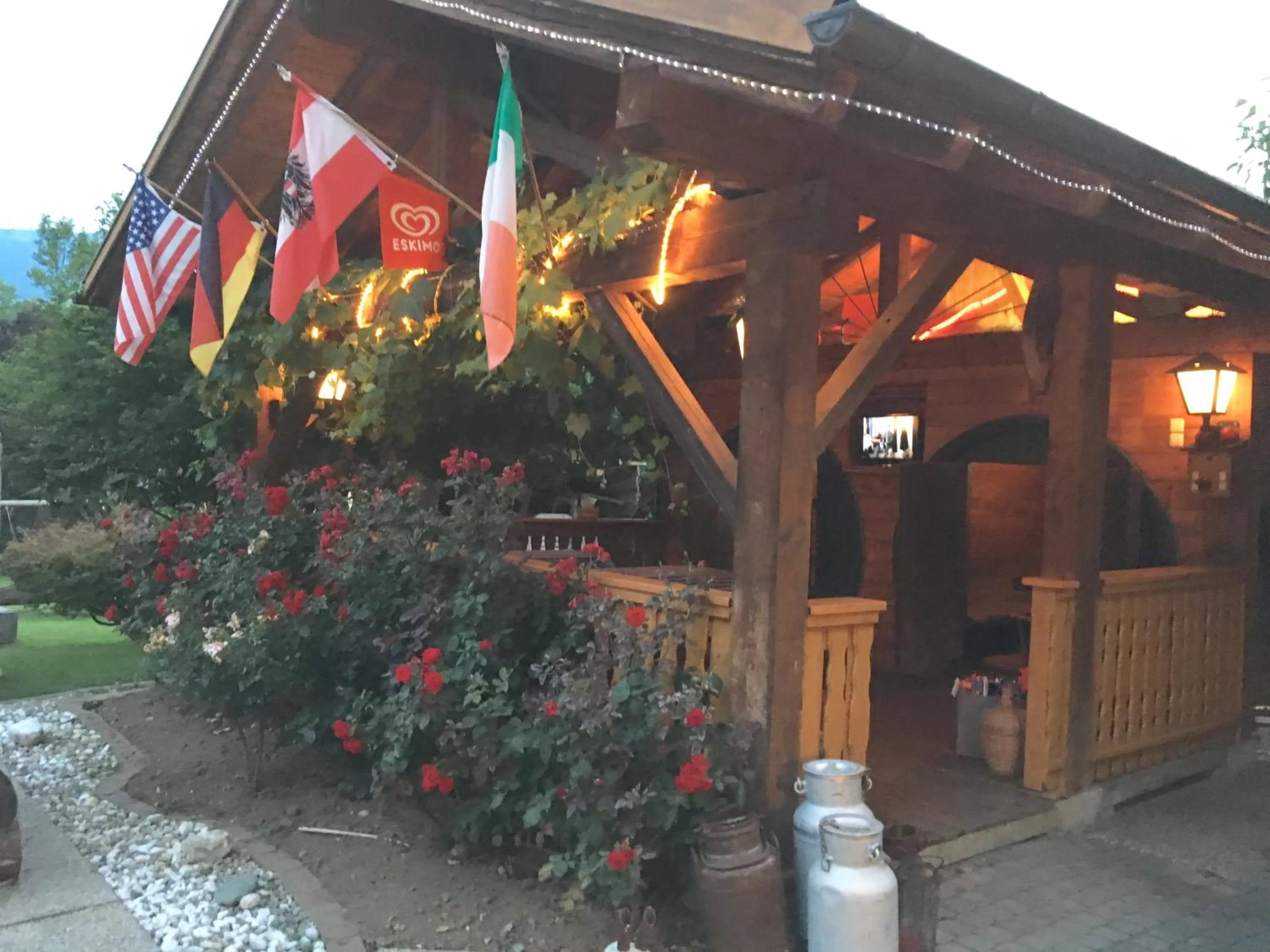 Garden in B&B Pension Karlsdorfer Hof