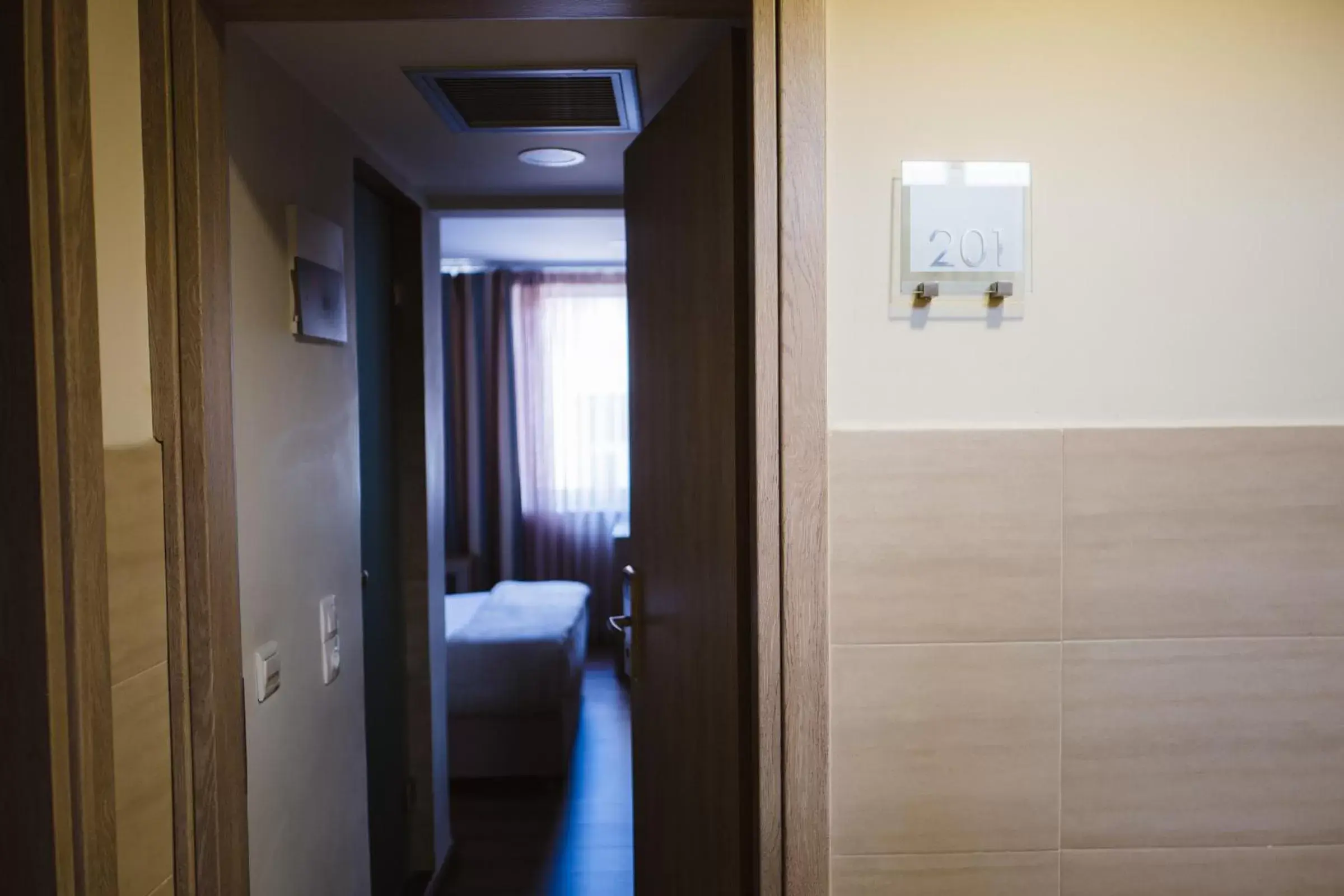 Photo of the whole room, Bathroom in Piraeus Port Hotel