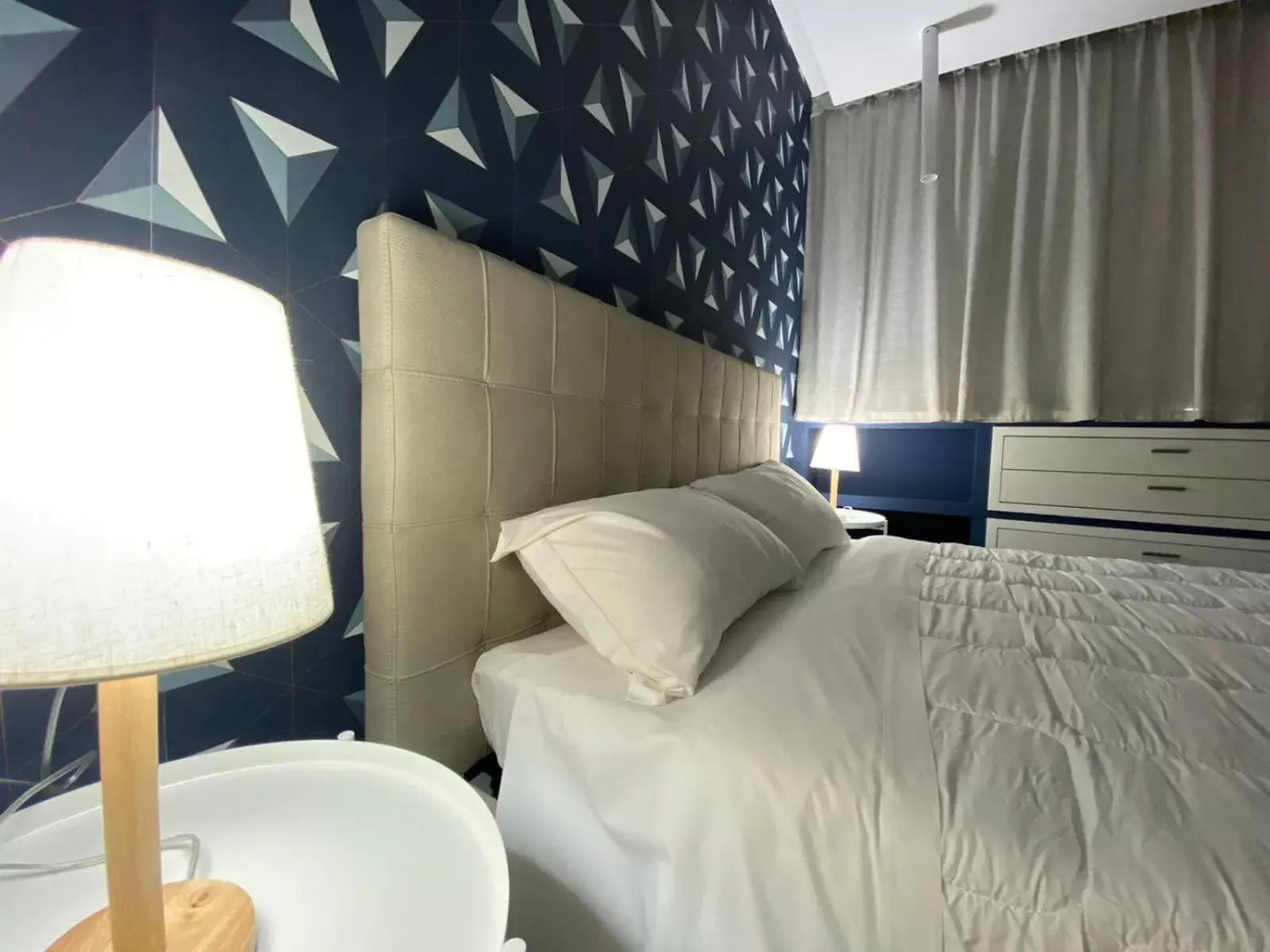 Bedroom, Bed in 2B Fifteen Floor Suite Napoli
