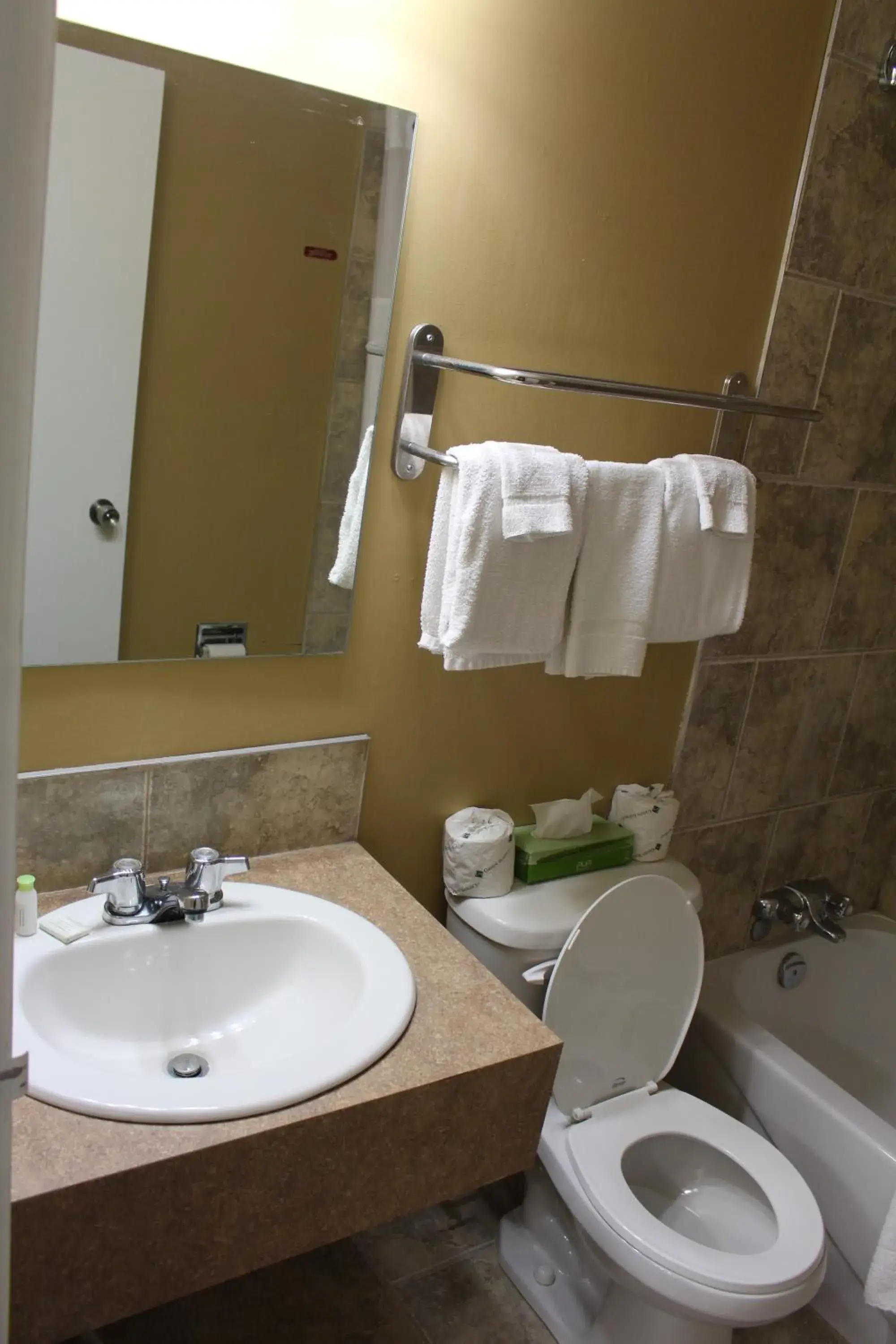 Bathroom in Travelodge by Wyndham Swift Current