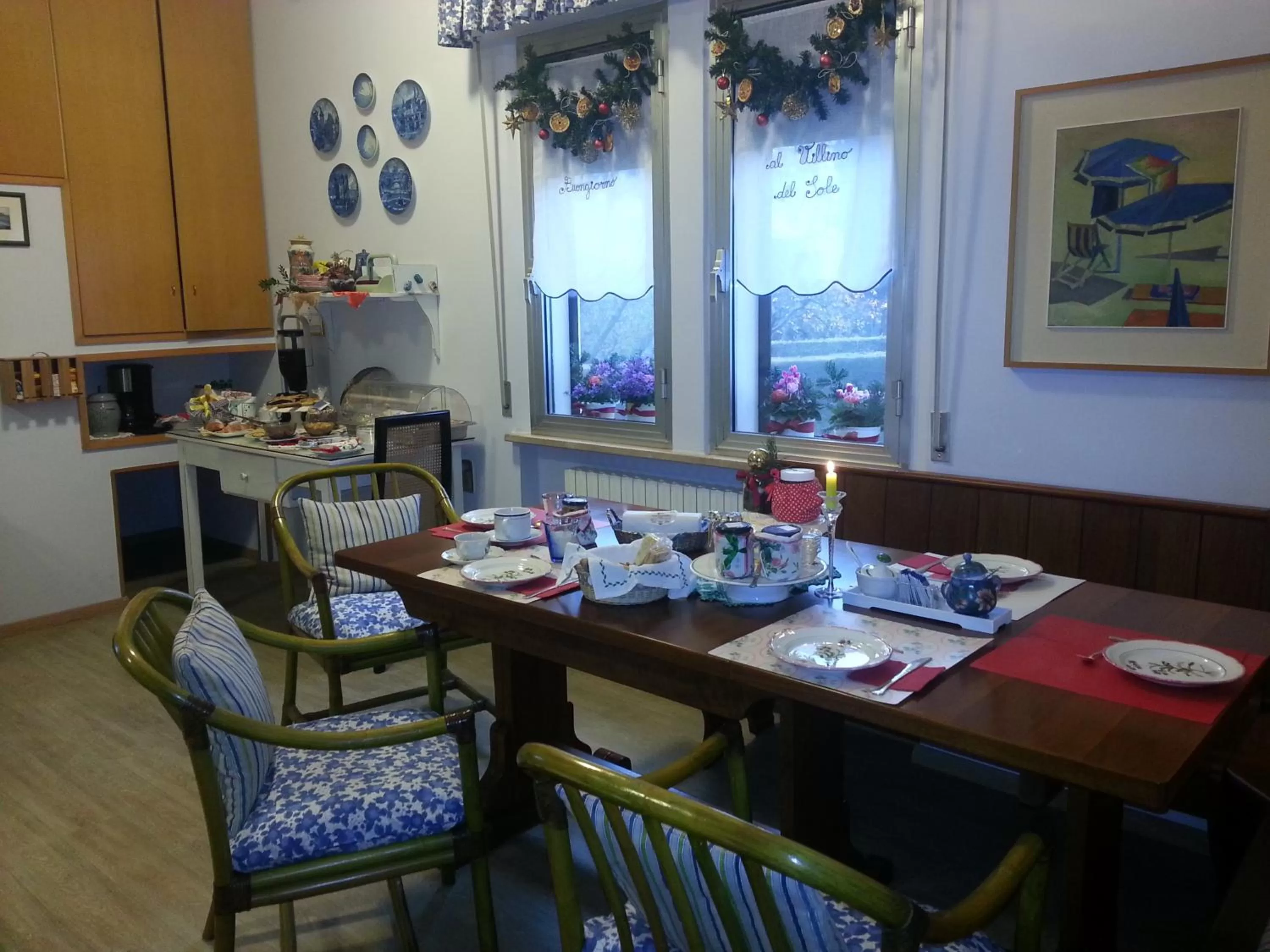 Continental breakfast in Al Villino del Sole