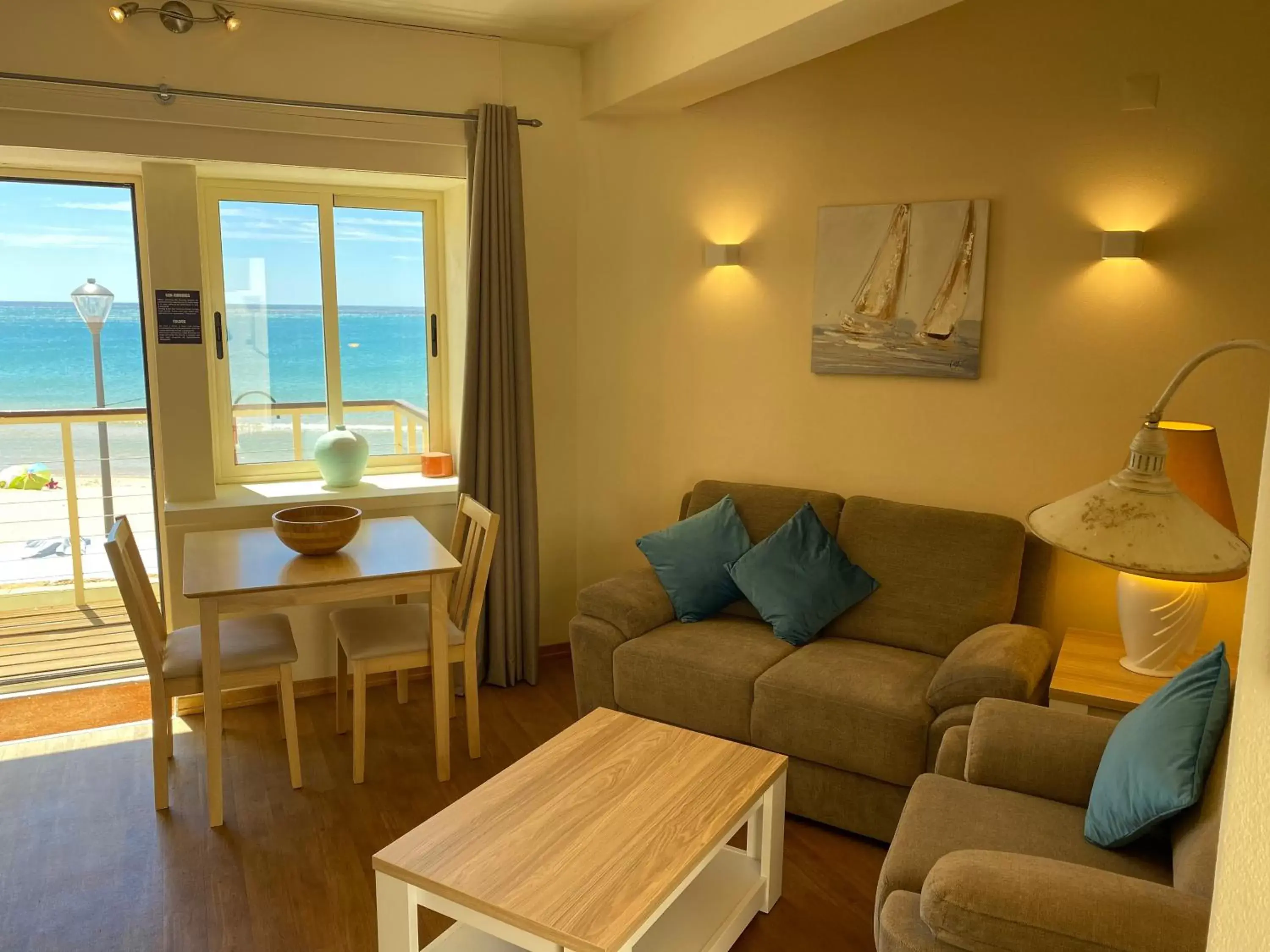 Decorative detail, Seating Area in Luz Beach Apartments