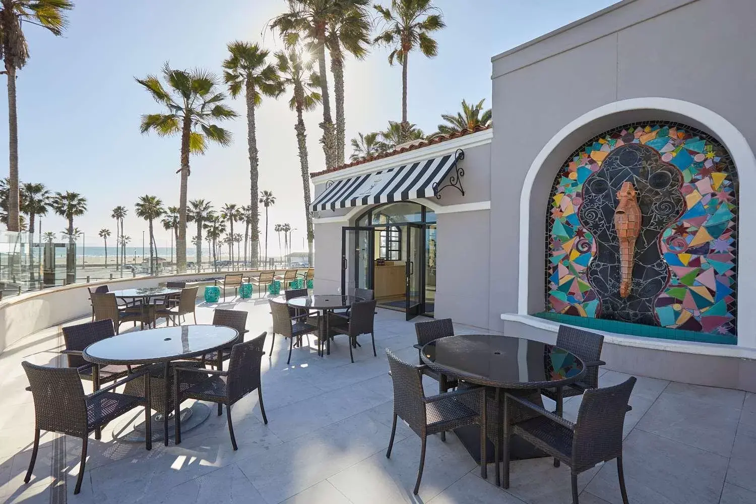 Restaurant/places to eat in The Waterfront Beach Resort, A Hilton Hotel Restaurant/places to eat in The Waterfront Beach Resort, A Hilton Hotel