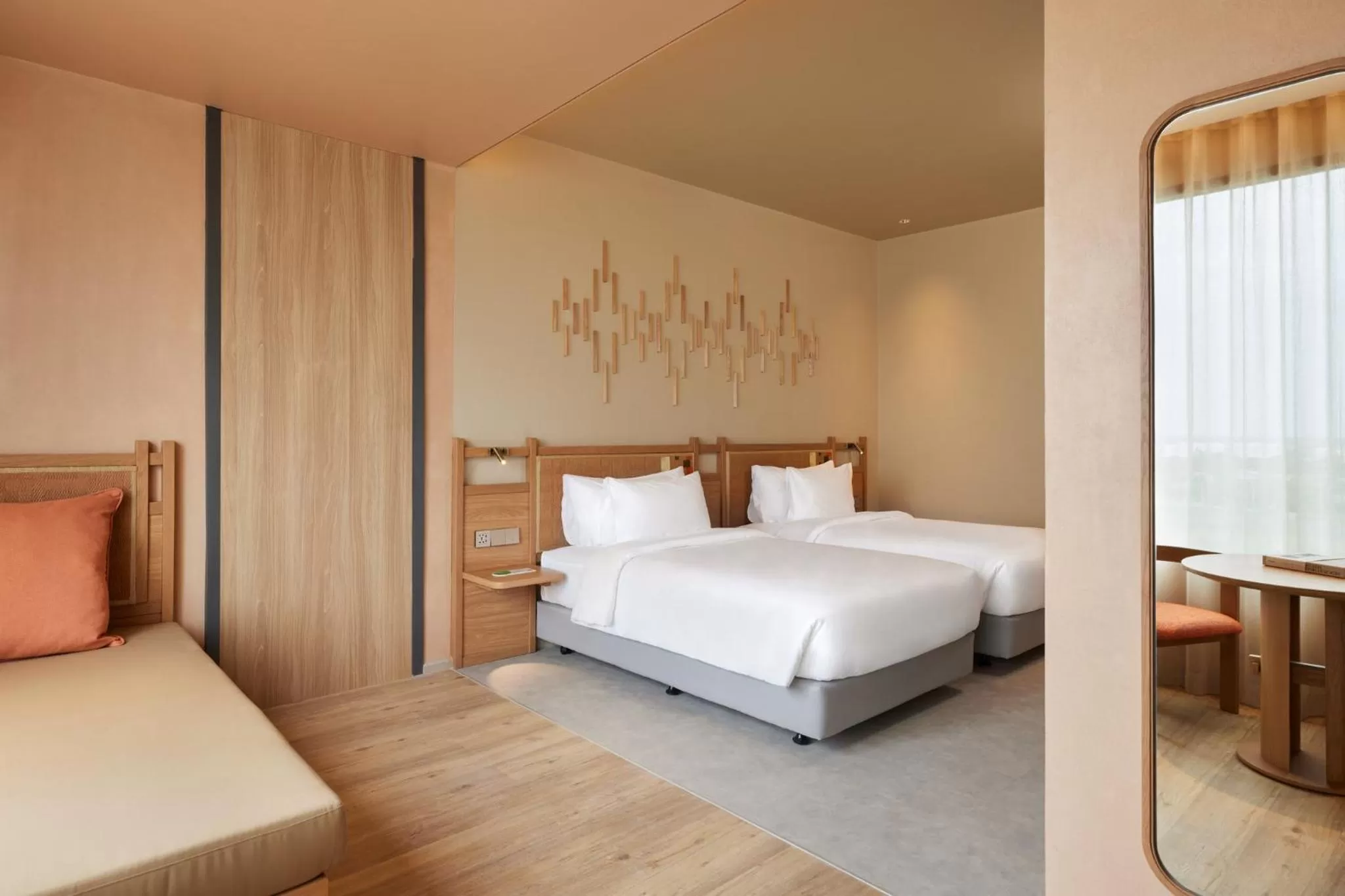 Bedroom, Bed in Centara Korat