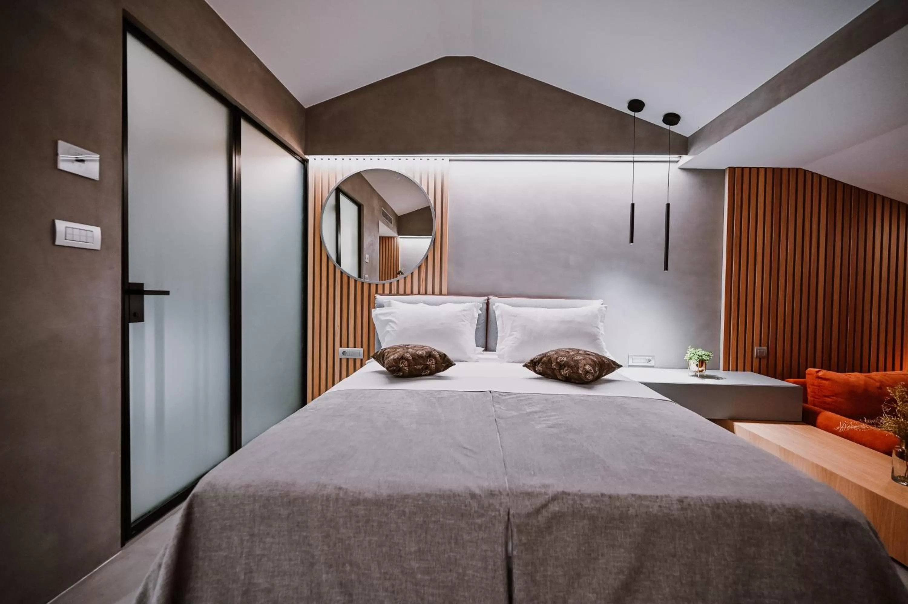 Photo of the whole room, Bed in Hotel Stomorin-Marina Hramina