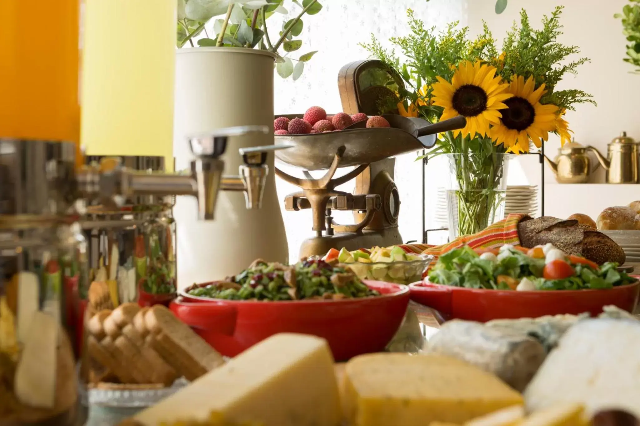 Buffet breakfast in Shtarkman Erna Boutique Hotel Nahariya Buffet breakfast in Shtarkman Erna Boutique Hotel Nahariya