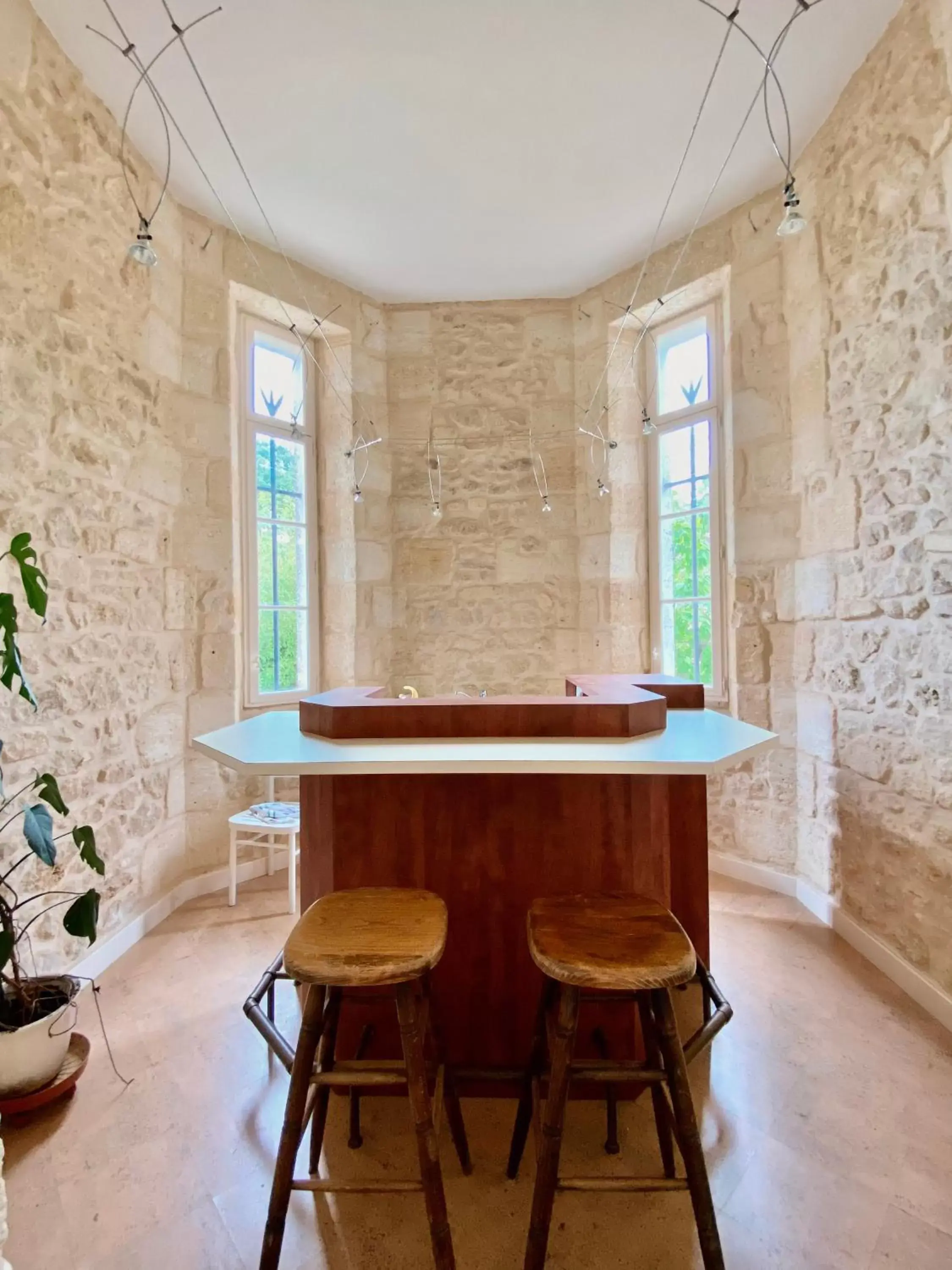 Kitchen or kitchenette in Château Borgeat de Lagrange - privatisation