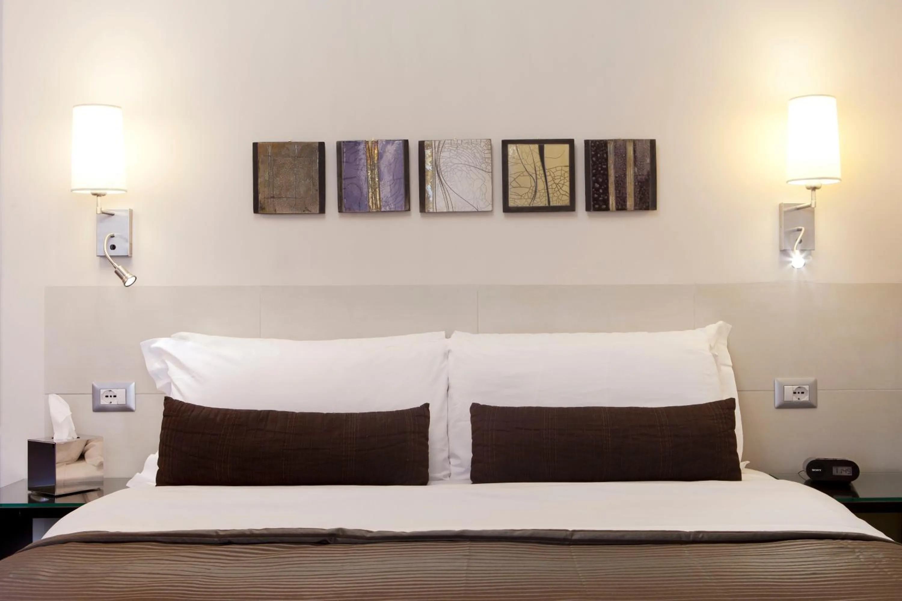 Bed in Basilio 55 Rome