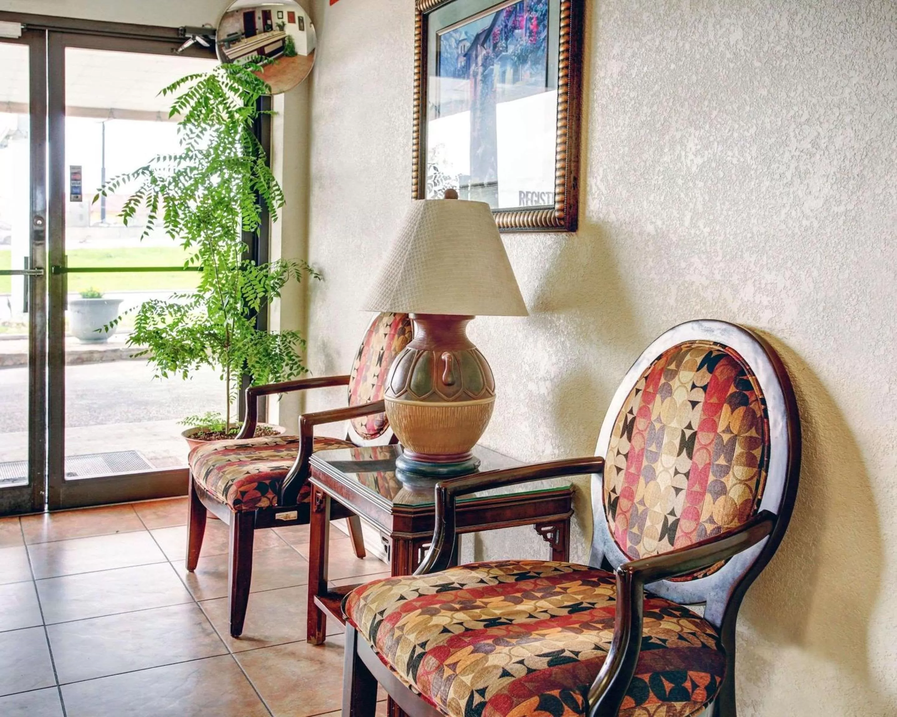 Lobby or reception in Rodeway Inn New Braunfels - San Antonio Area