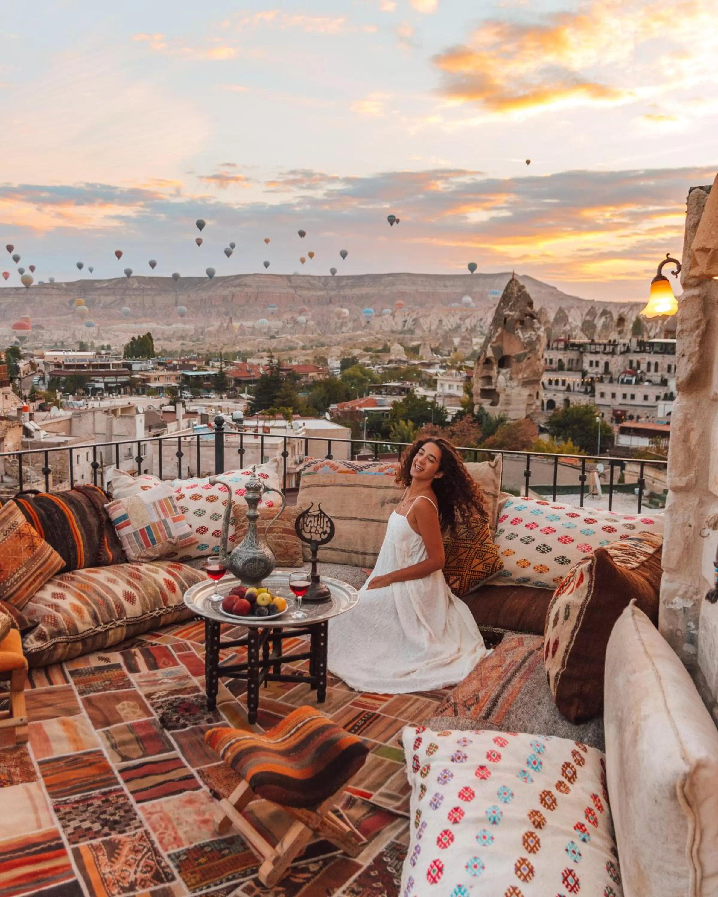 People in Zara Cave Hotel