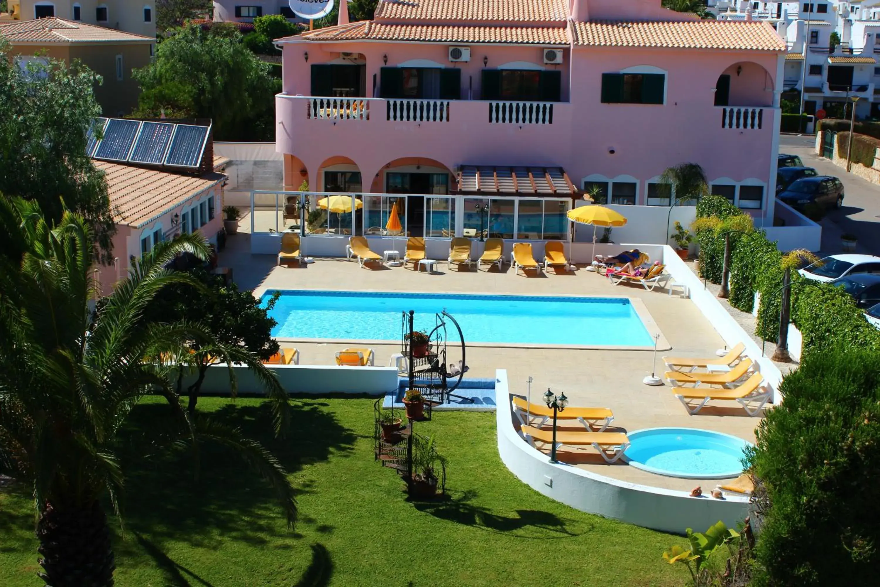 Bird's eye view, Swimming Pool in Solar de Mos Hotel